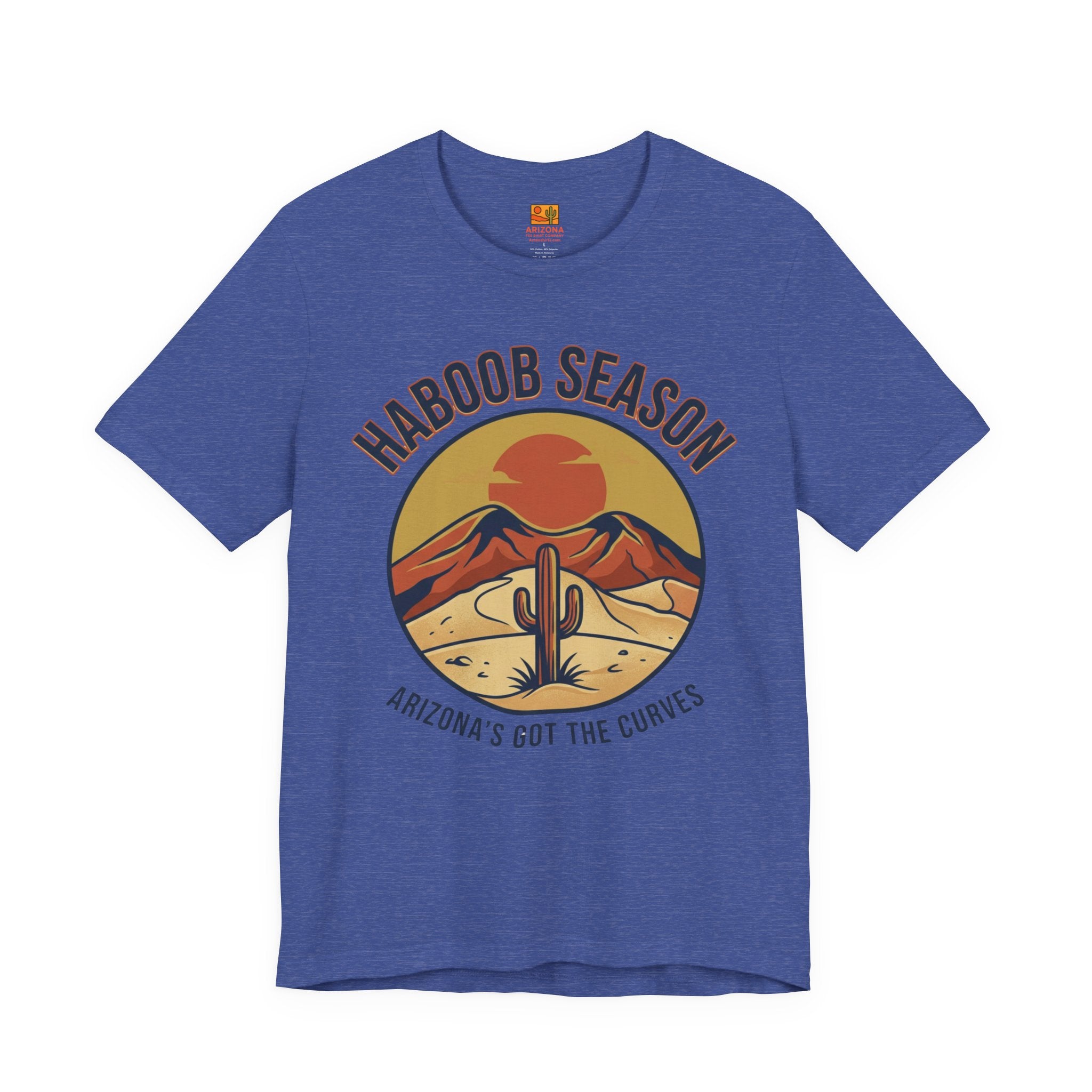 T-Shirt — "Haboob Season: Arizona's Got the Curves" Desert Storm Tee — alternate view