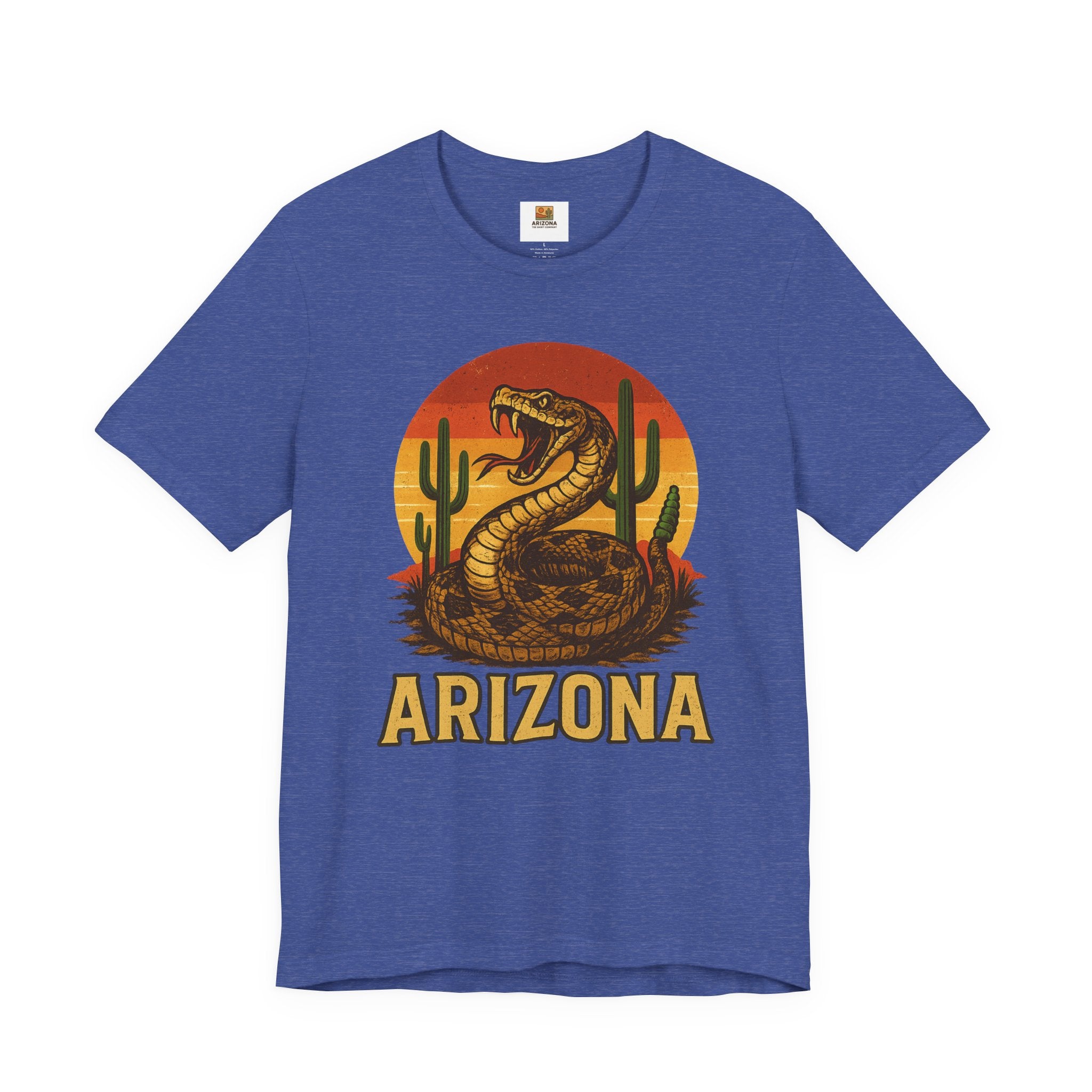 Arizona Rattlesnake Vintage Sunset Tee