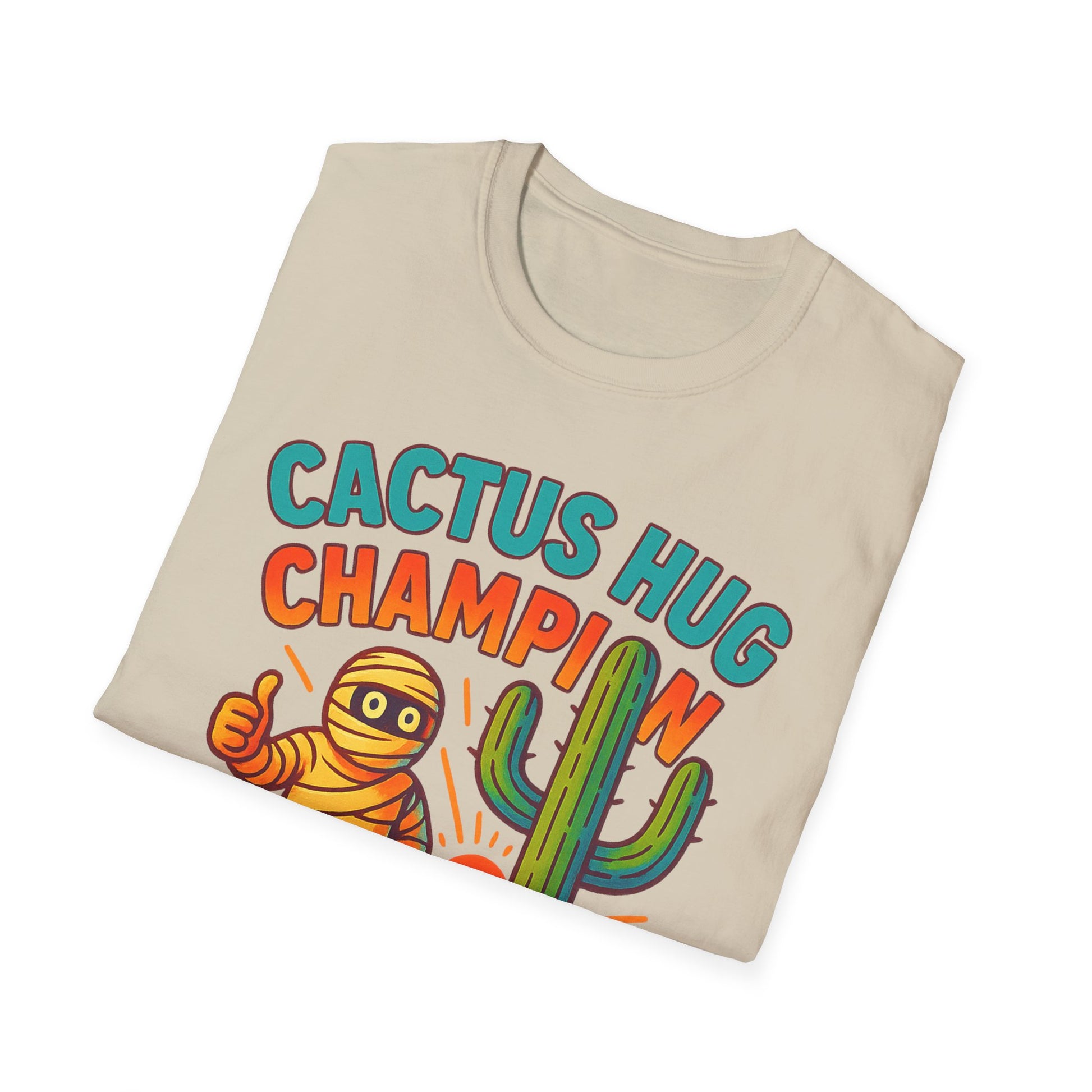 Arizona Cactus Unisex T-Shirt - Never hug a Cactus Funny Design