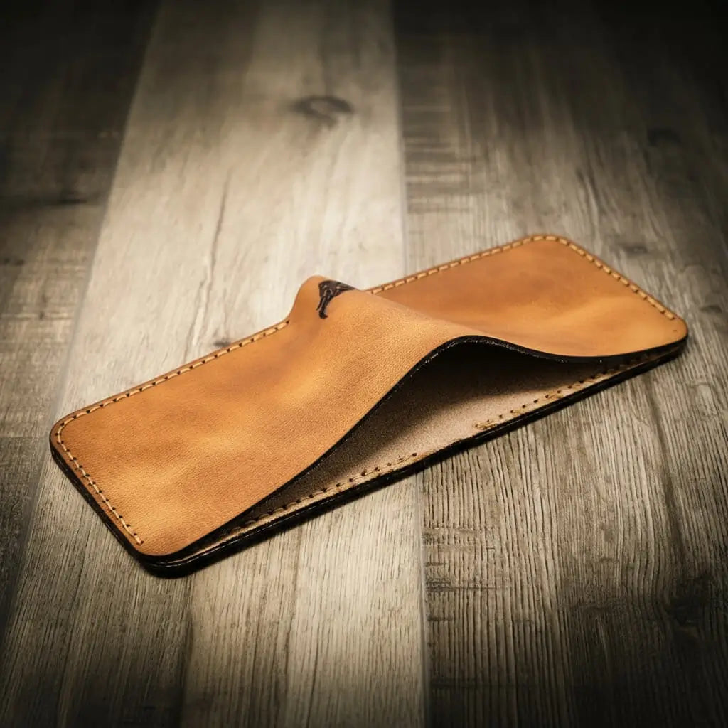 Rio Grande bifold full-grain leather wallet, view 2