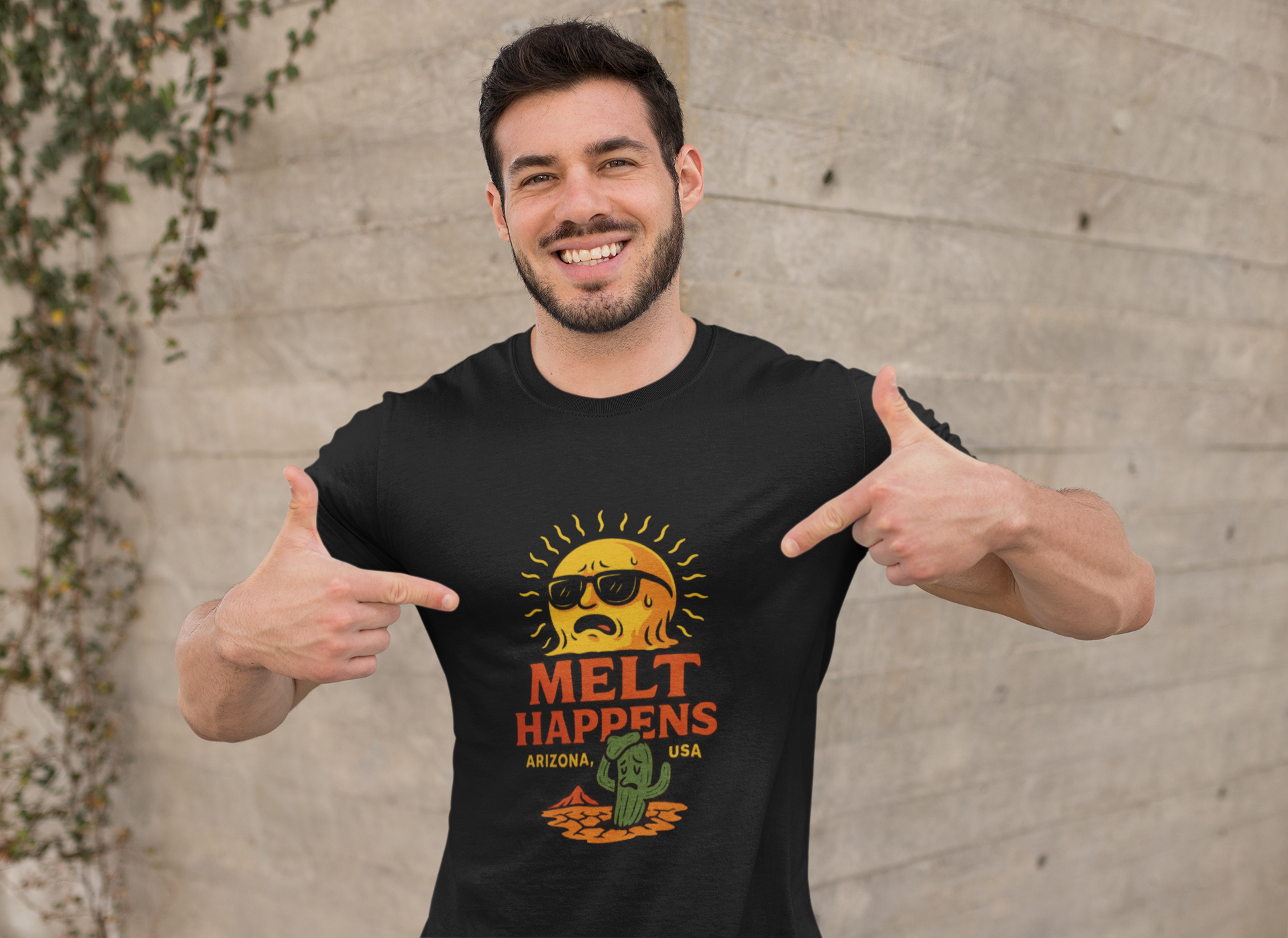 Melt Happens T‑Shirt — Funny Ice Cream / Summer Tee