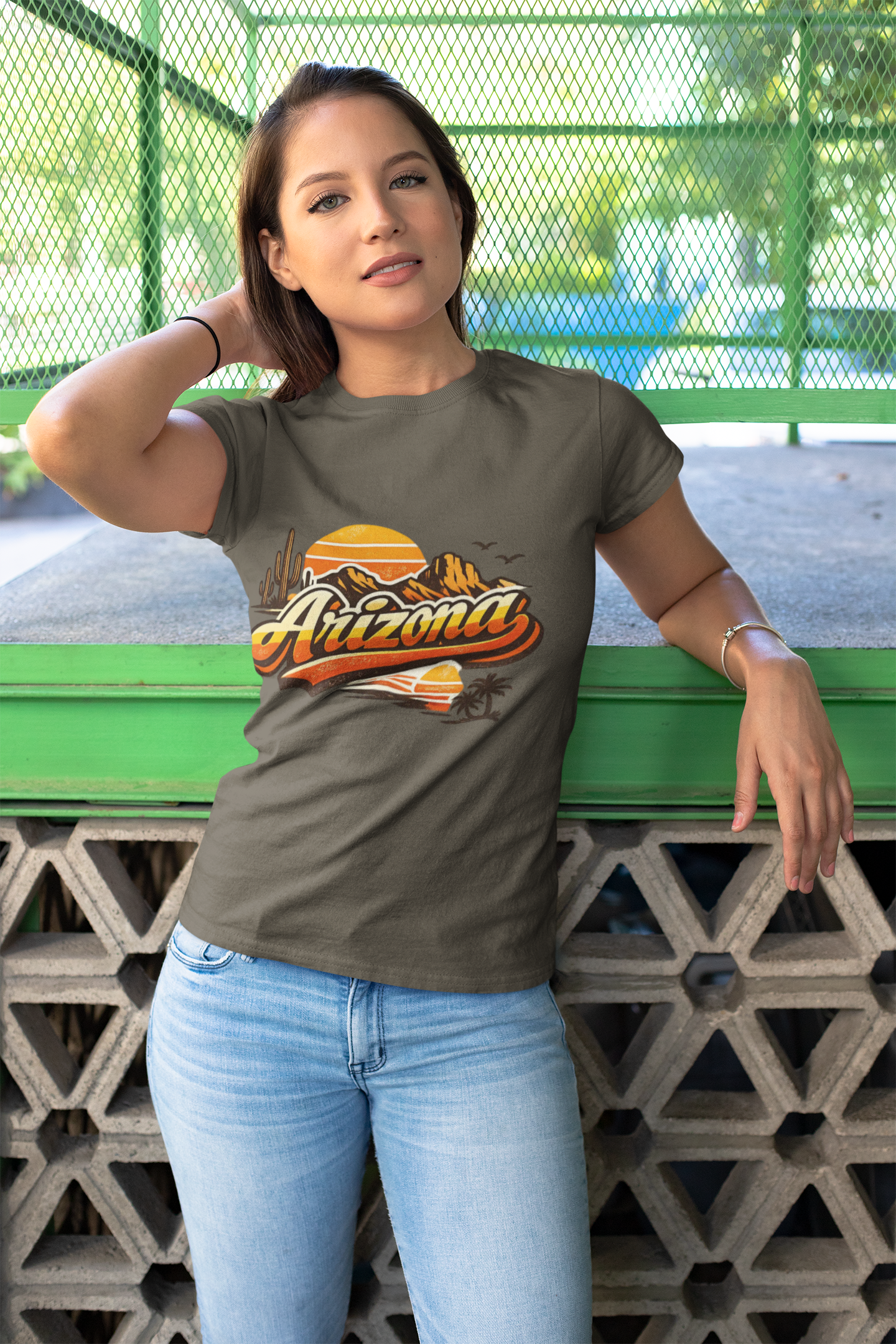 Retro State Vintage Graphic T-Shirt