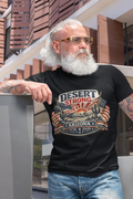Desert Strong Arizona Tee — Patriotic Flag & Cactus Vintage Graphic Shirt