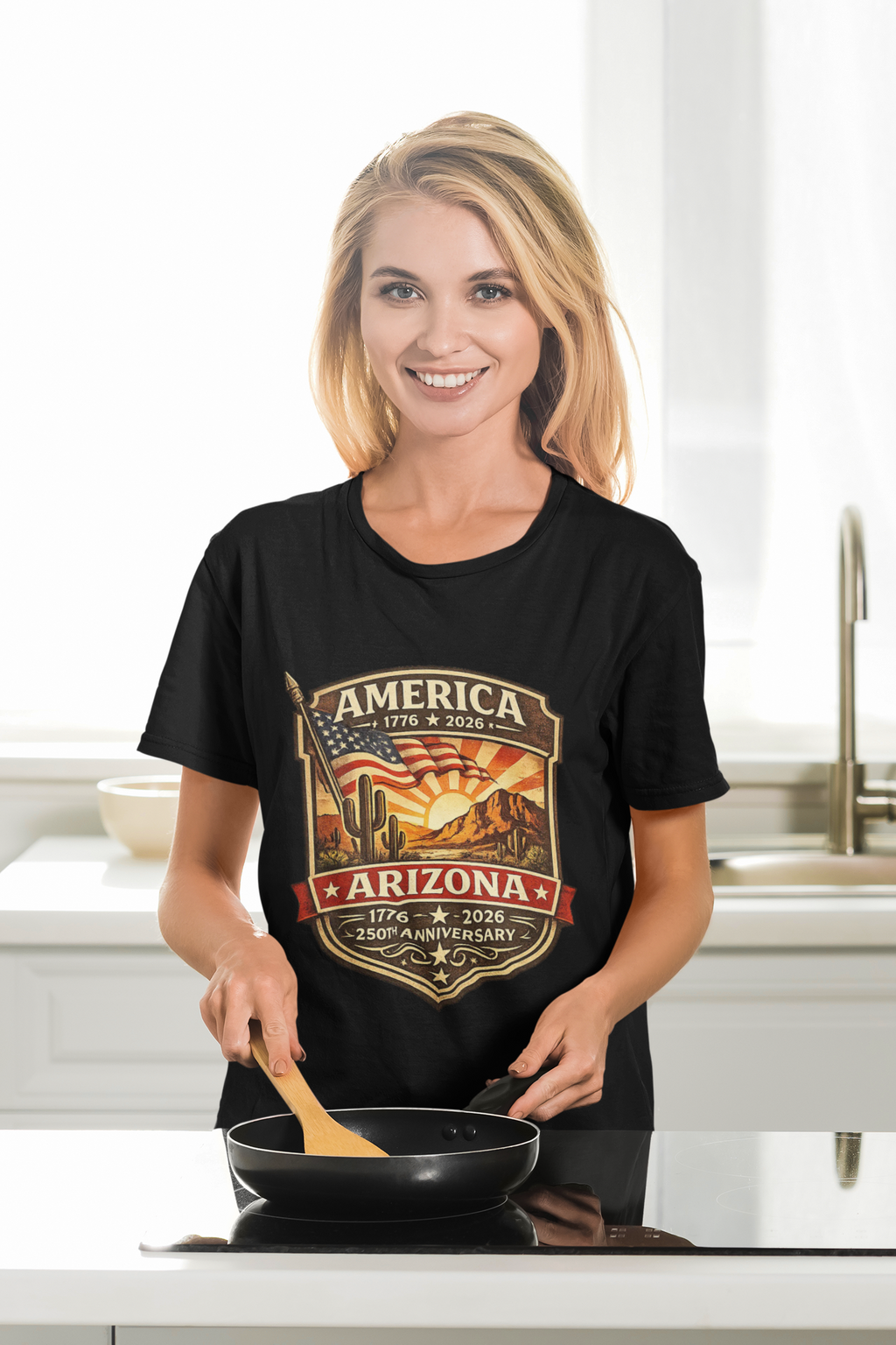 Arizona 250th Anniversary Tee — "America Arizona 1776–2026" Commemorative T-Shirt