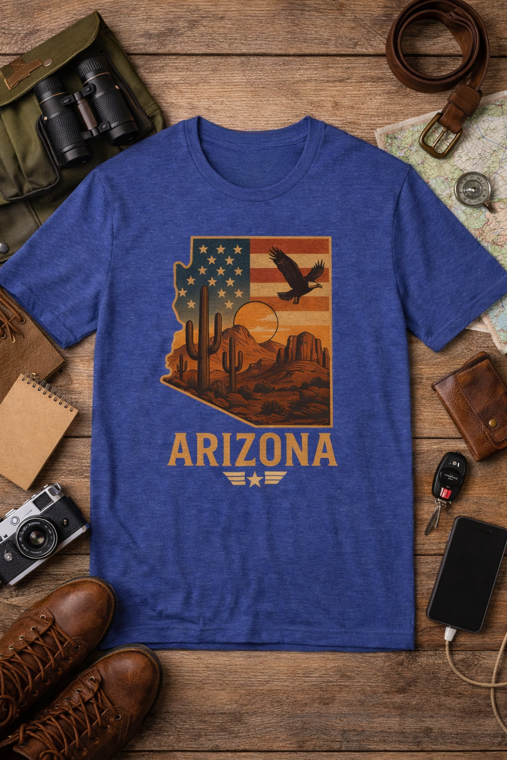 Vintage American Southwest T-Shirt — front view