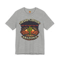 Grand Canyon 'Visit But Don't Fall In' T-Shirt — Arizona Desert Cactus Souvenir — front view 2