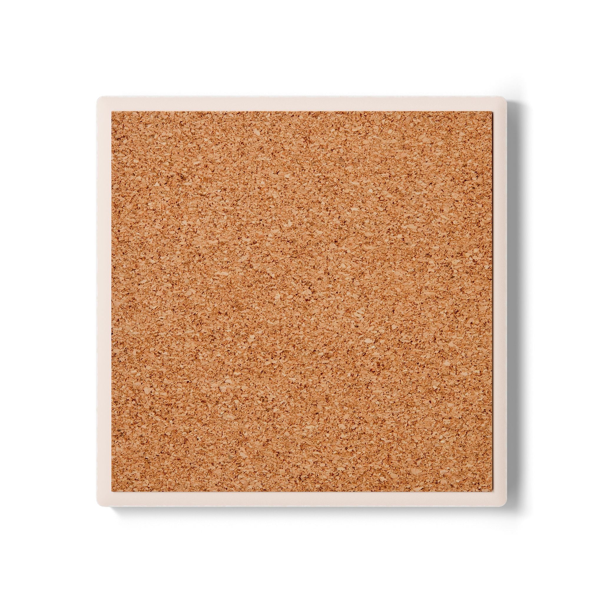 Arizona Sunny Logo Ceramic Coaster — "Where the Sun Takes No Days Off"