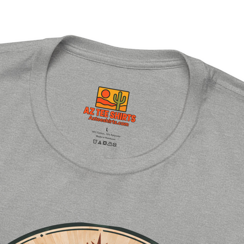 Arizona Desert Tee retro sunset cactus T-shirt by AZ Tee Shirts - view 4