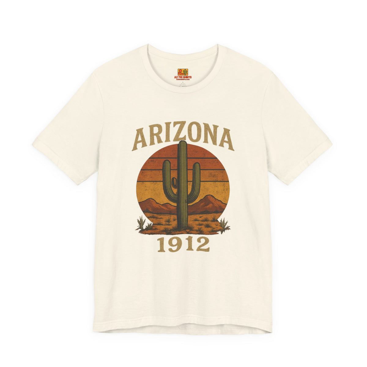Arizona 1912 Cactus T-Shirt — lifestyle view 2