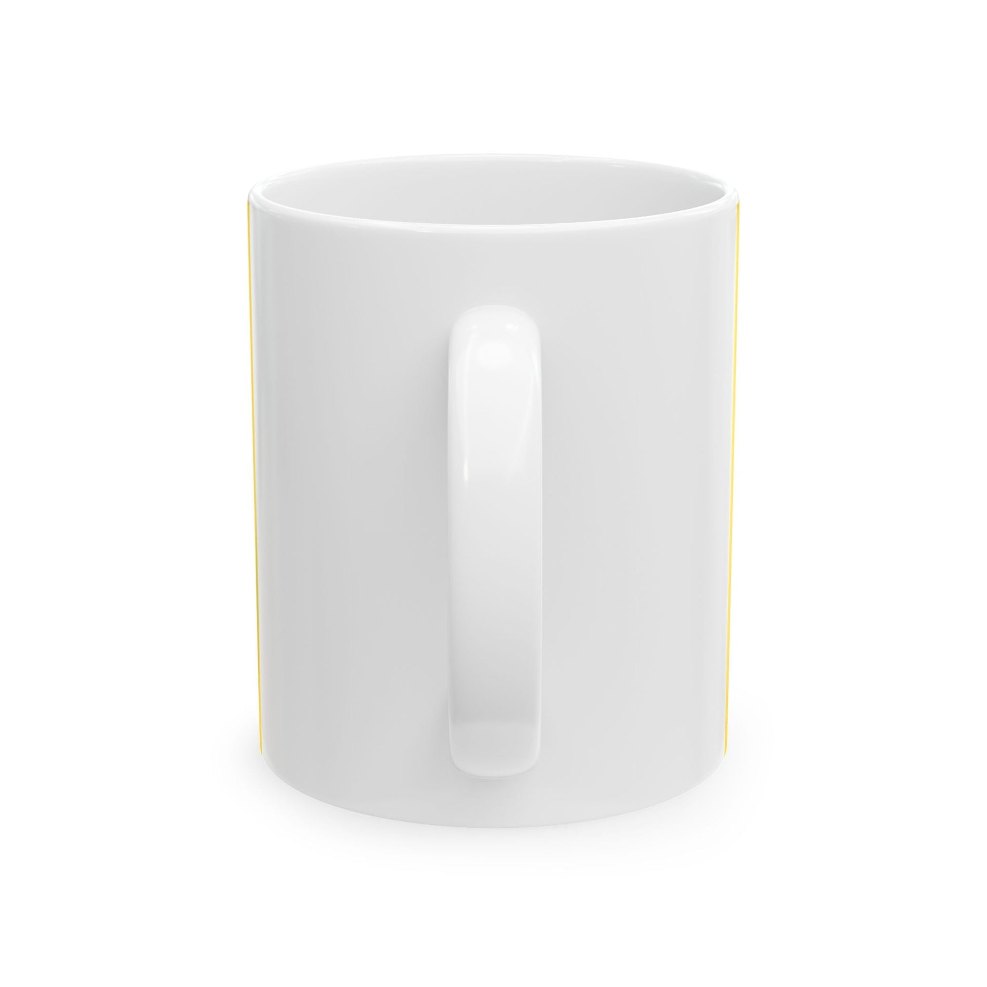 Bright Yellow New Mexico Flag Ceramic Mug - 11oz Printify