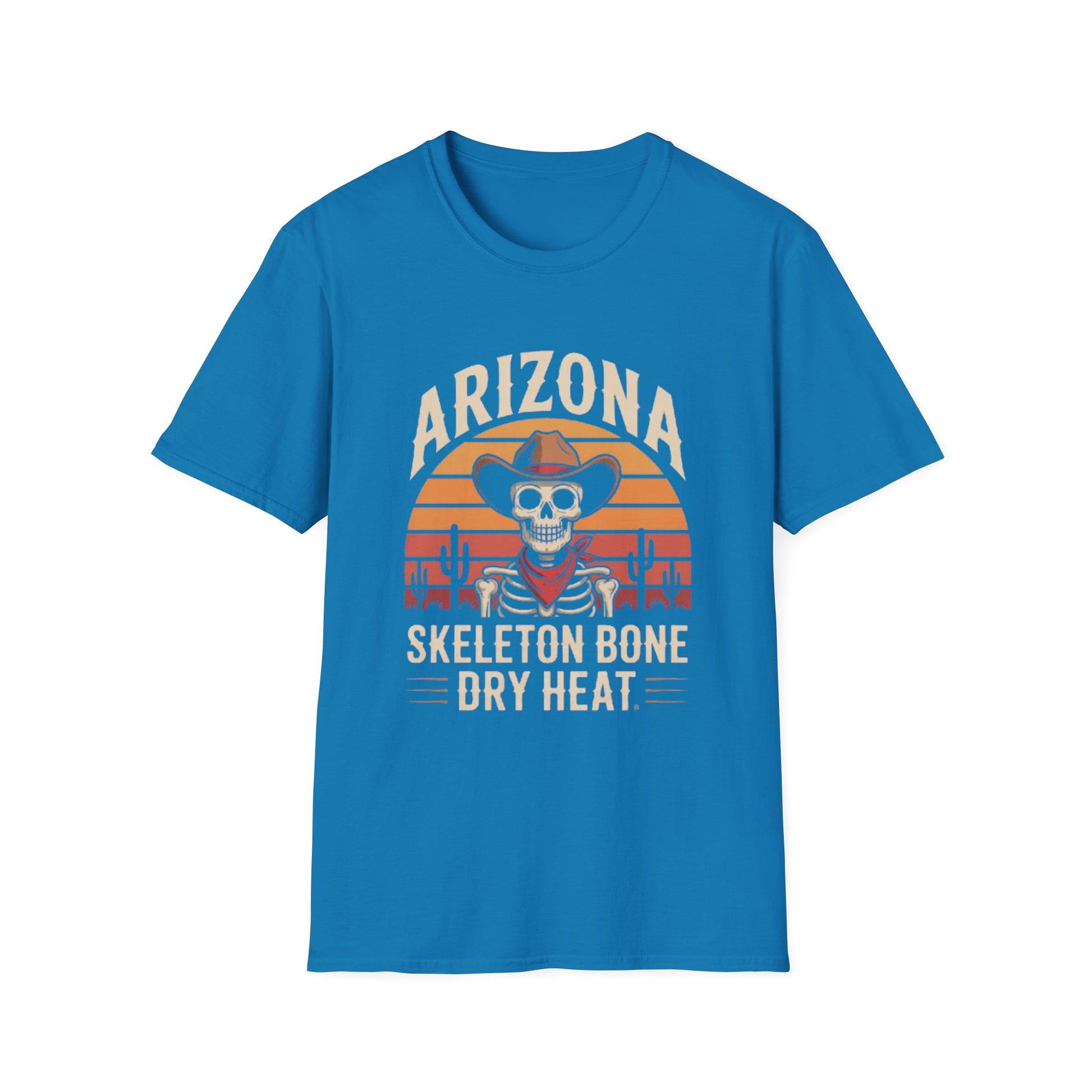 Arizona Skeleton Bone T-Shirt, Halloween Shirt, Vintage Graphic Tee, Unisex Casual Wear, Perfect for Gifting