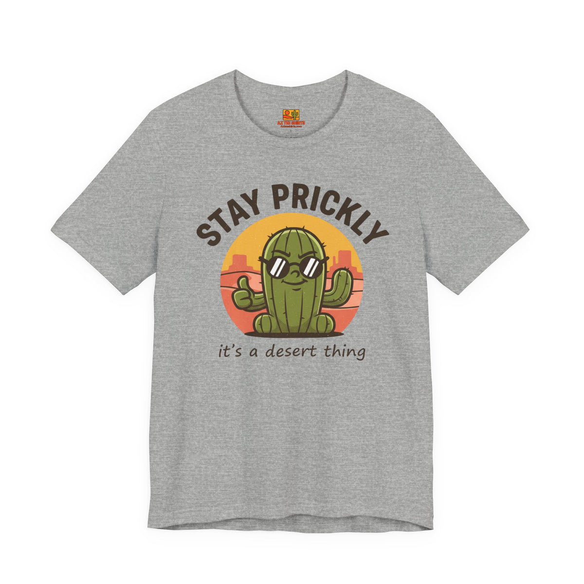 Prickly Thing T-Shirt — 'It's a Prickly Thing' Graphic Tee — side view 2