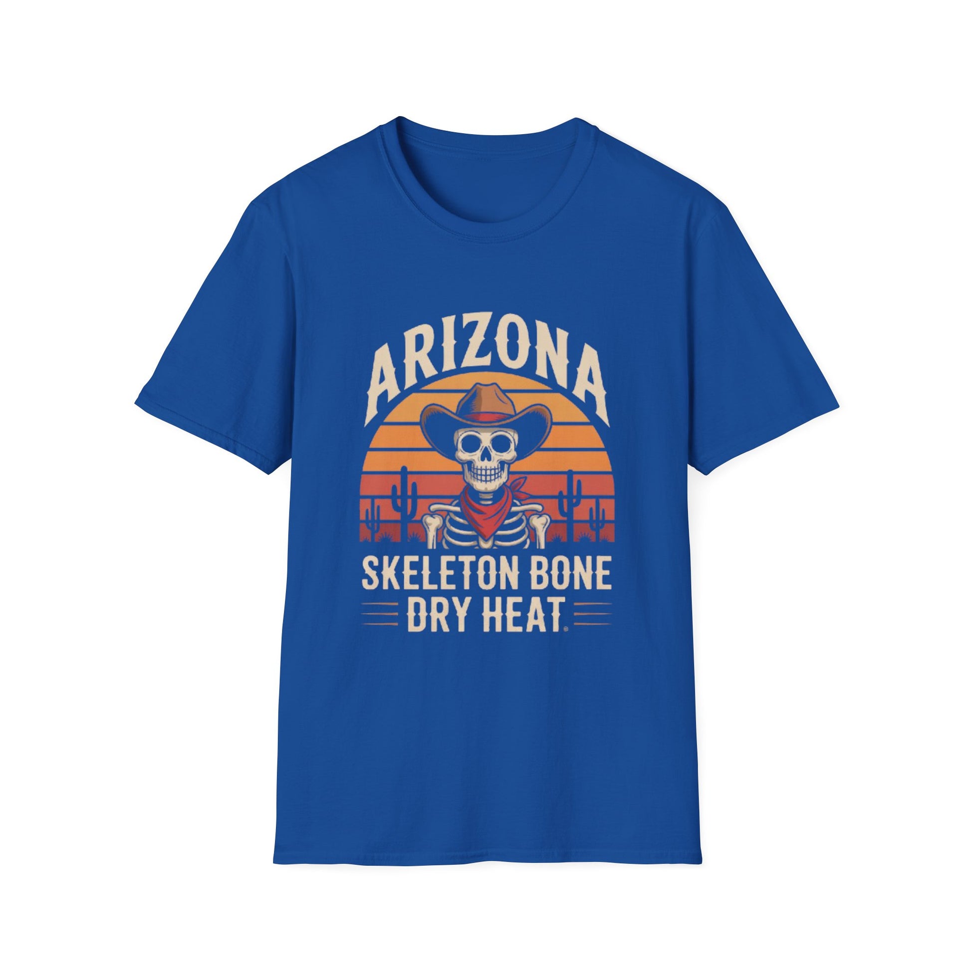 Arizona Skeleton Bone T-Shirt, Halloween Shirt, Vintage Graphic Tee, Unisex Casual Wear, Perfect for Gifting
