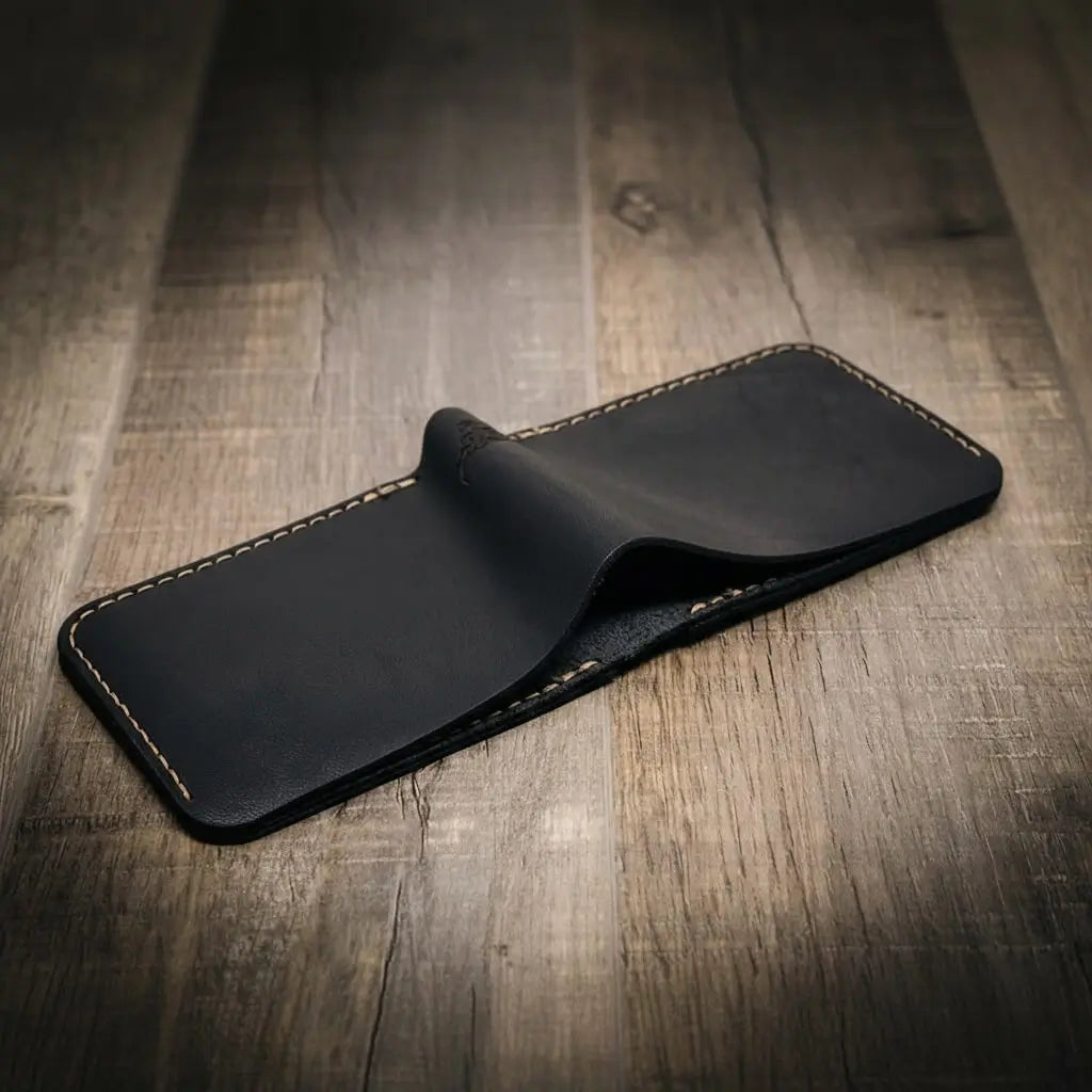 Rio Grande bifold full-grain leather wallet, view 14
