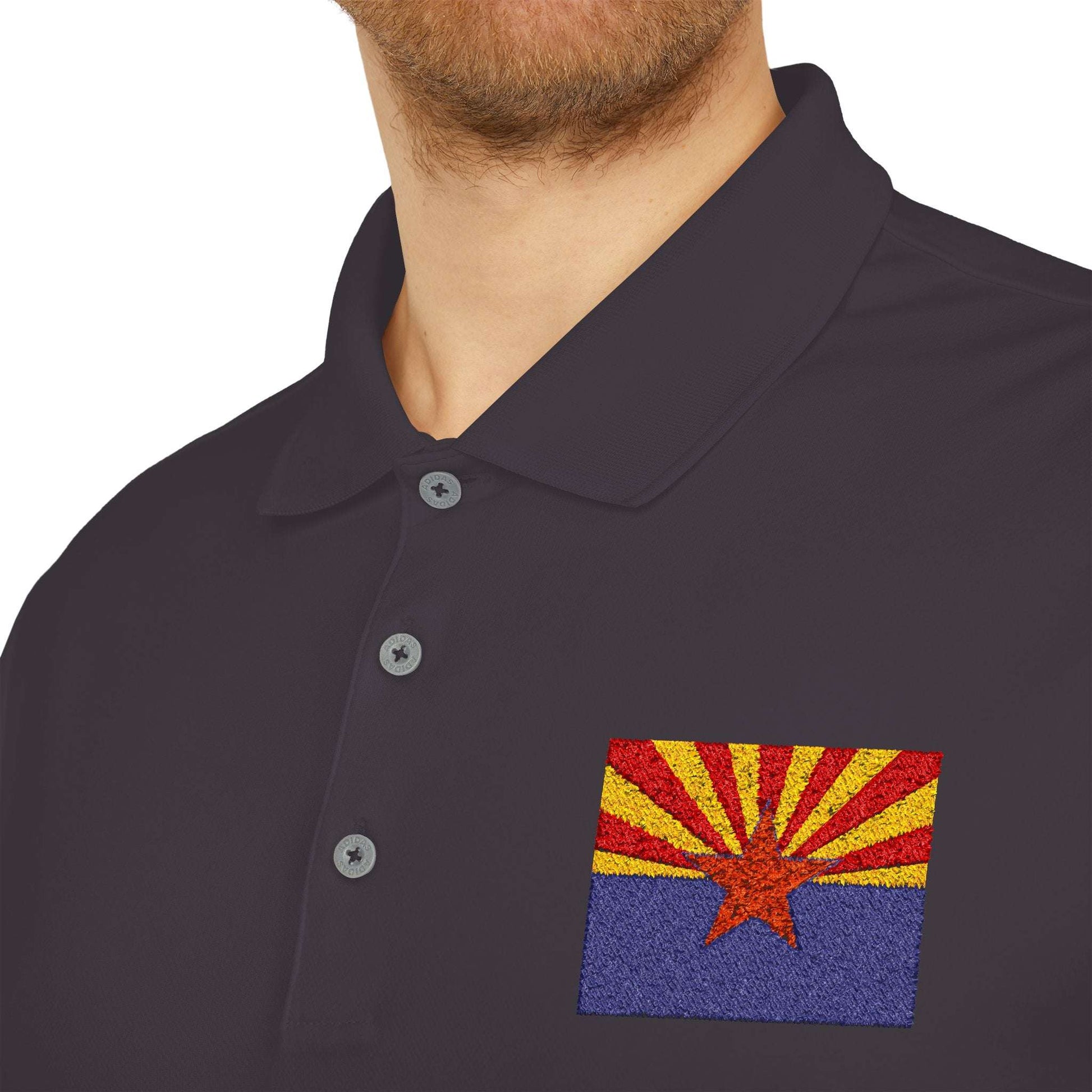 Arizona Flag Performance Polo for Active Lifestyle