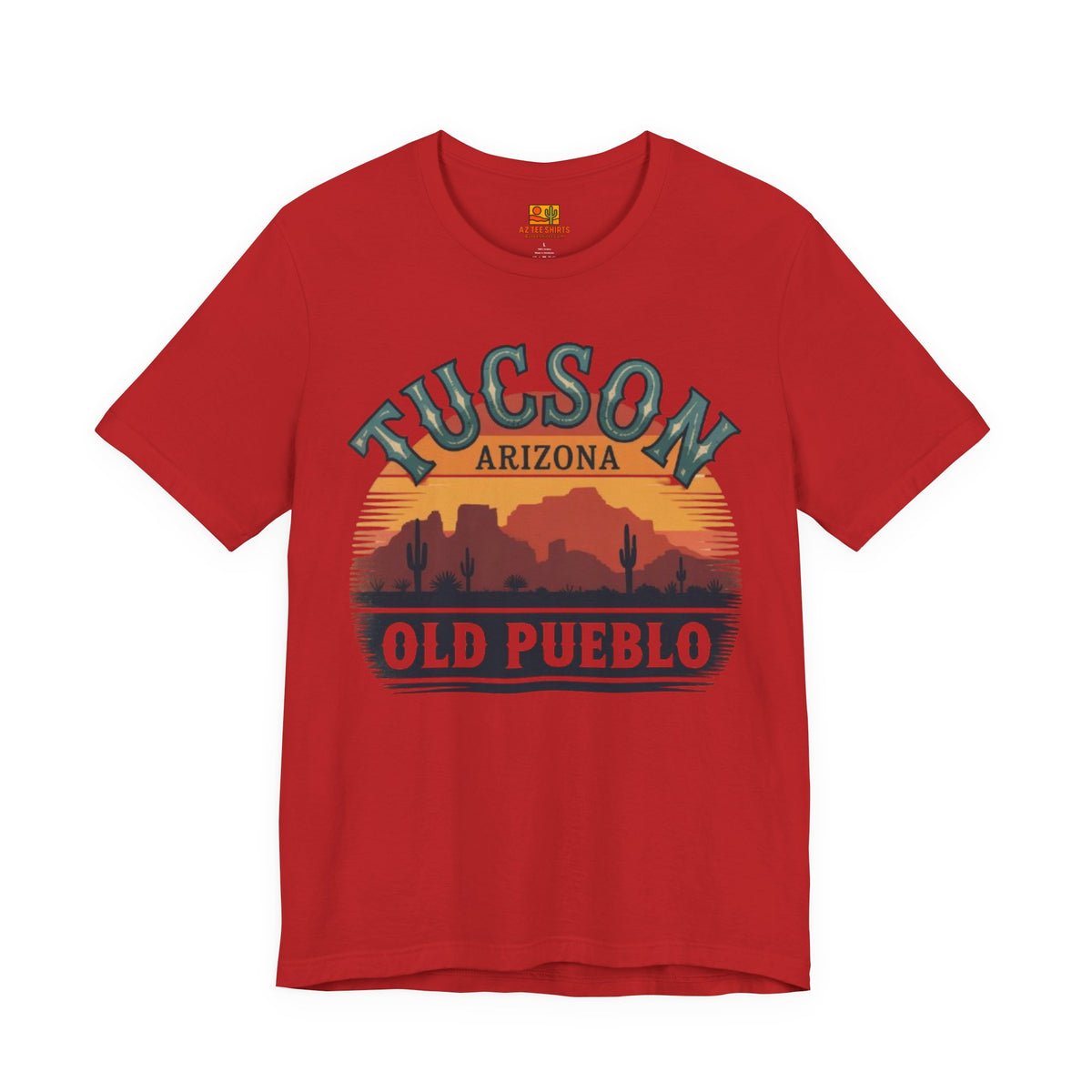 Tucson Arizona Old Pueblo T-Shirt — Vintage Desert City Tee — alternate view