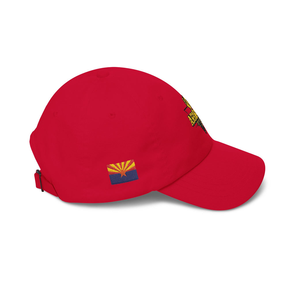1912 Classic Dad Cap — Vintage Year Embroidered Baseball Hat — side view