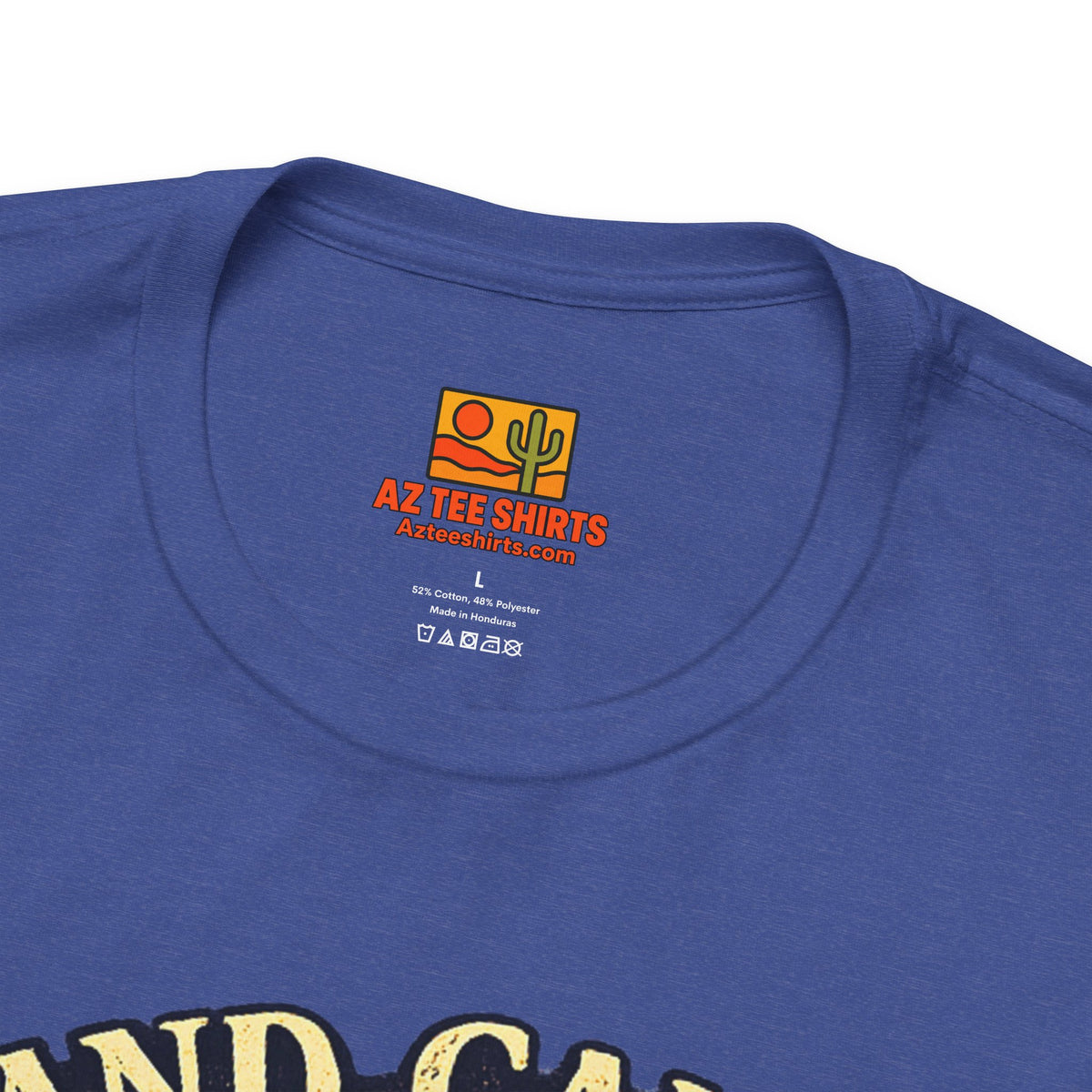 Grand Canyon 'Visit But Don't Fall In' T-Shirt — Arizona Desert Cactus Souvenir — lifestyle view