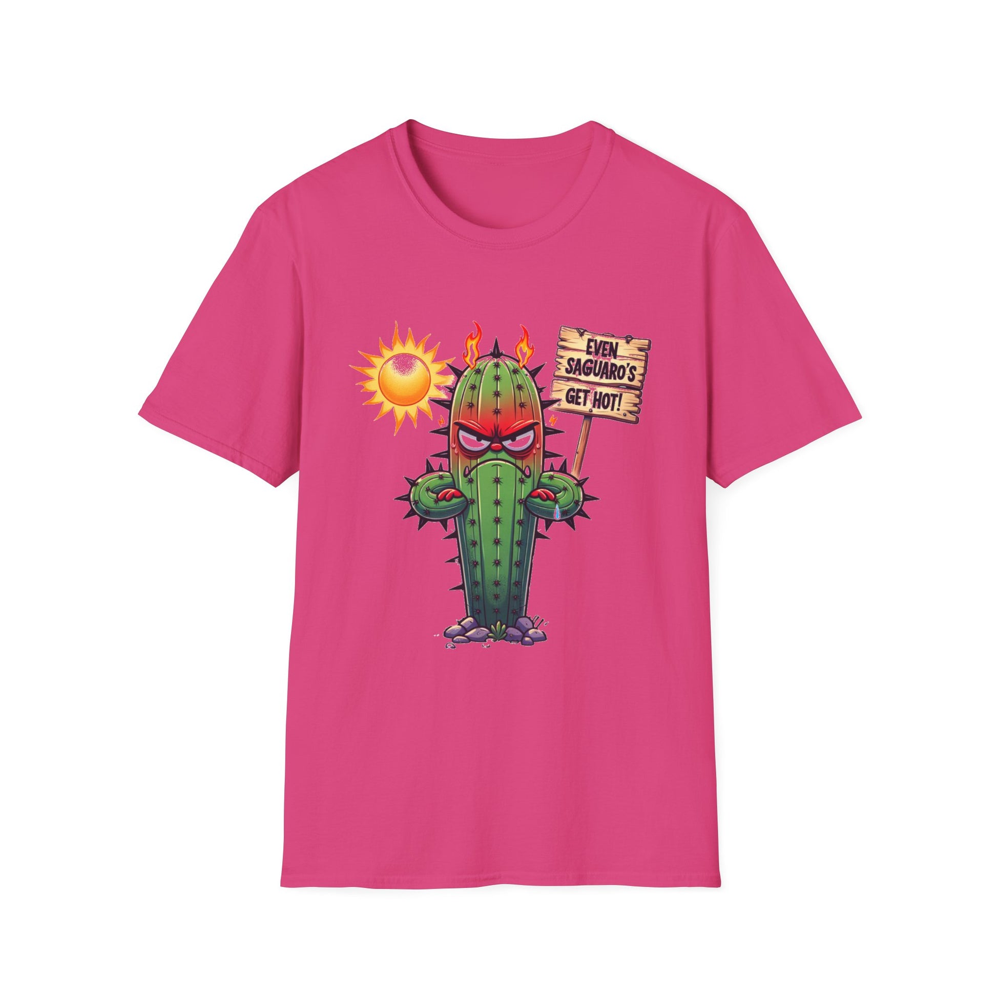 'Even Saguaro's Get Hot' Unisex Tee