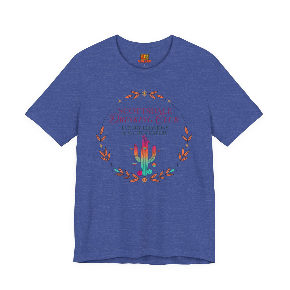 Scottsdale Drinking Club Tee — Cactus & Cocktail Graphic T-Shirt