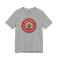 Arizona Cactus Badge Tee — The Grand Canyon State Travel T‑Shirt — side view