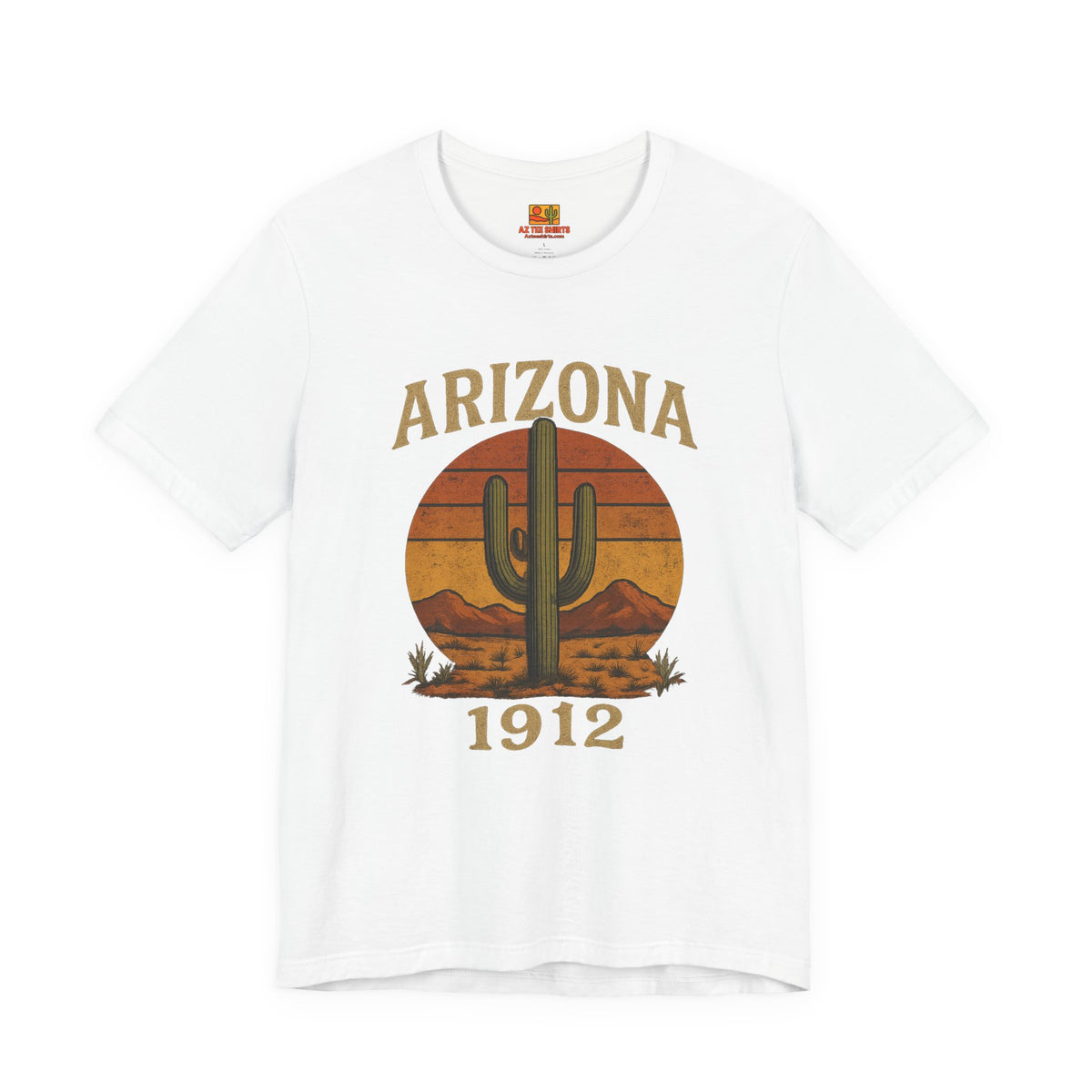 Arizona 1912 Cactus T-Shirt — side view