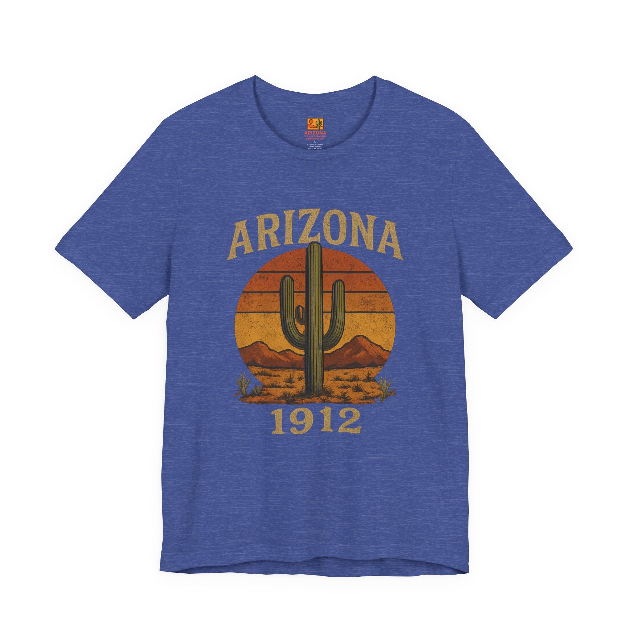 Arizona 1912 Cactus T-Shirt — side view 2
