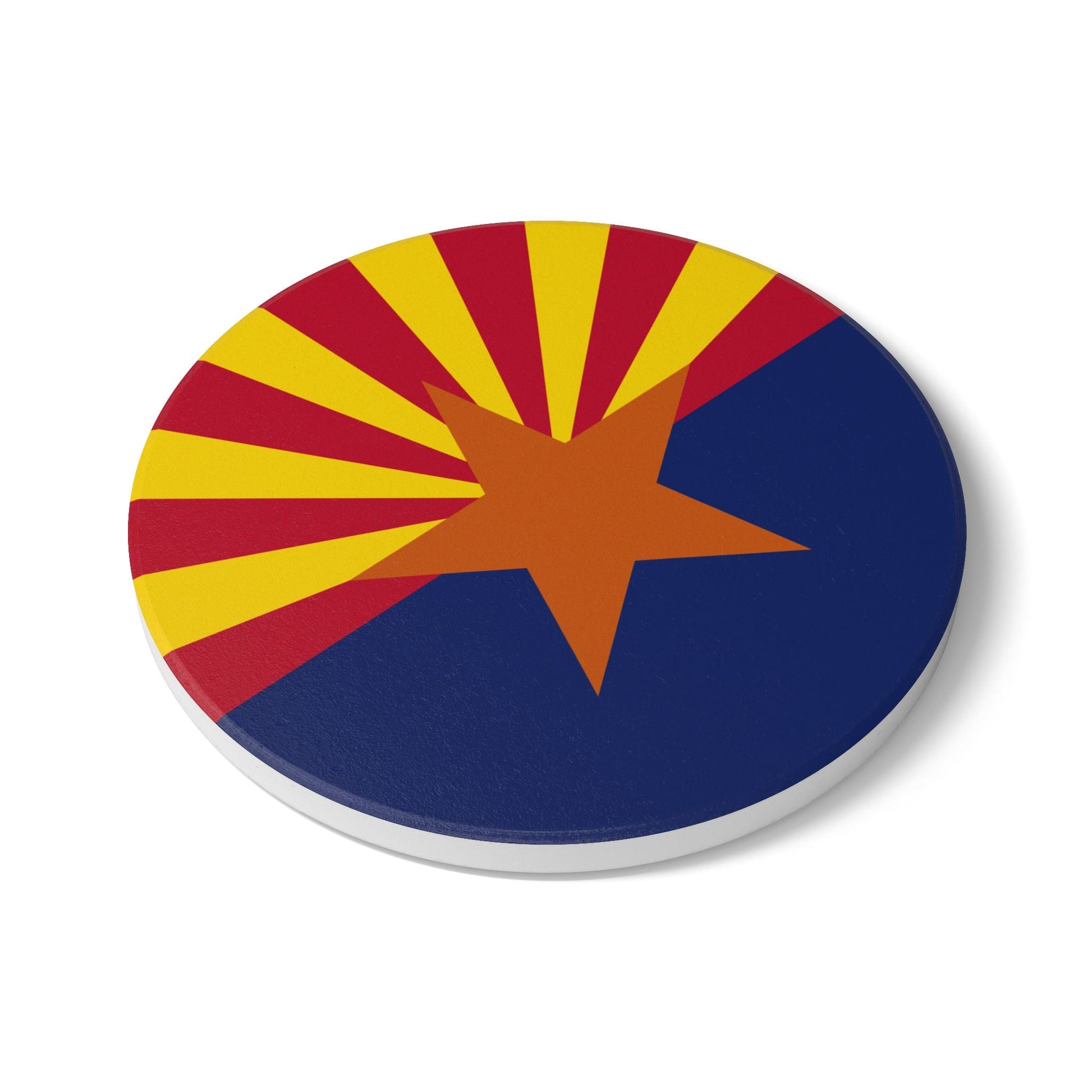 Arizona Ceramic Coaster Printify