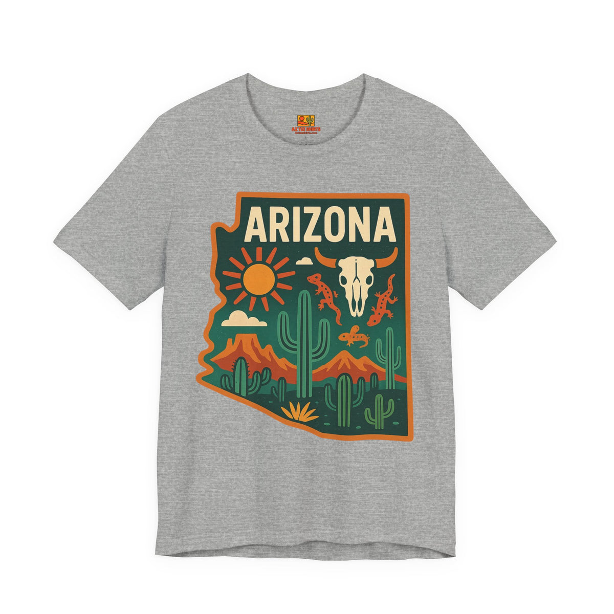 Cactus, Skull & Sunset T‑Shirt — detail view 2