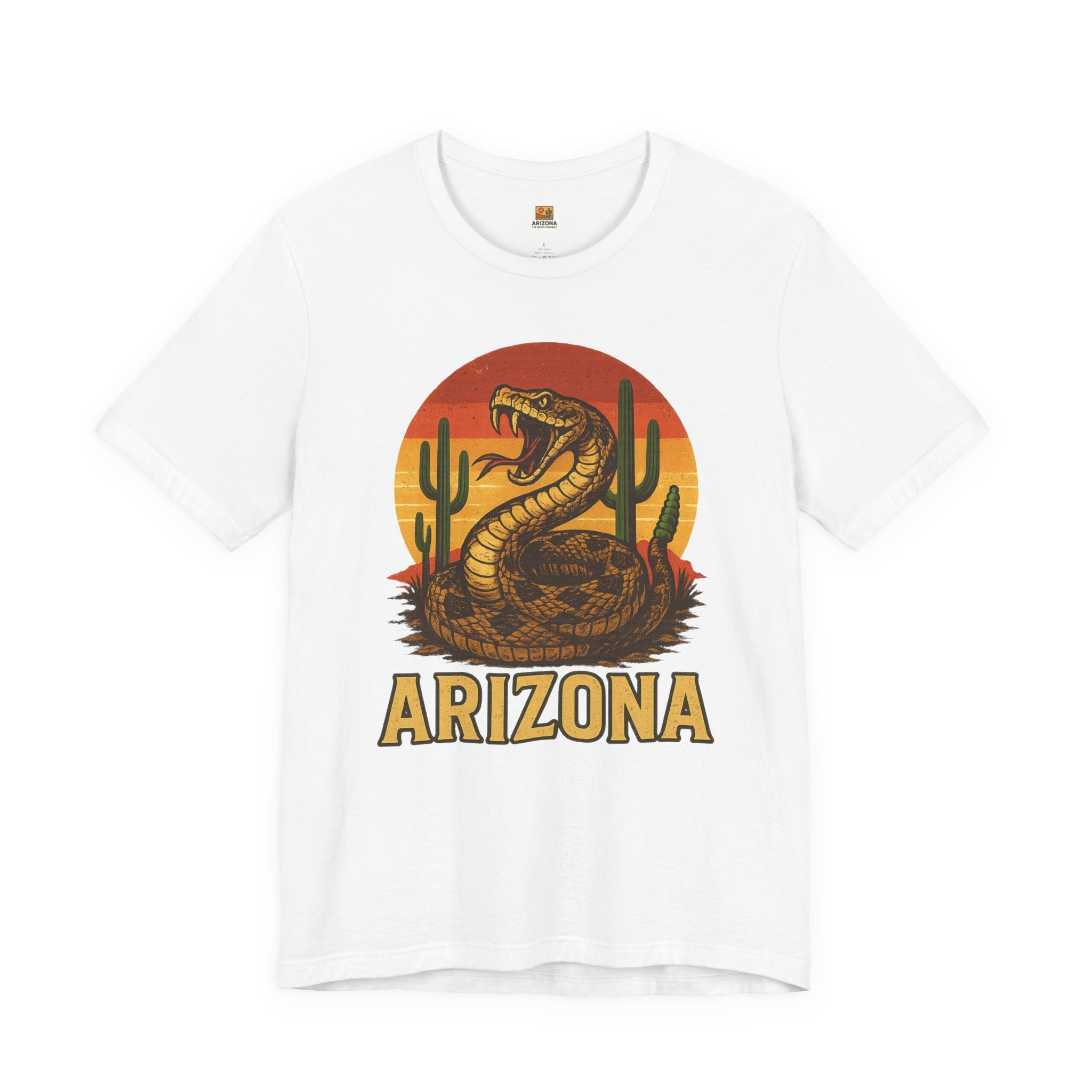 Arizona Rattlesnake Vintage Sunset Tee