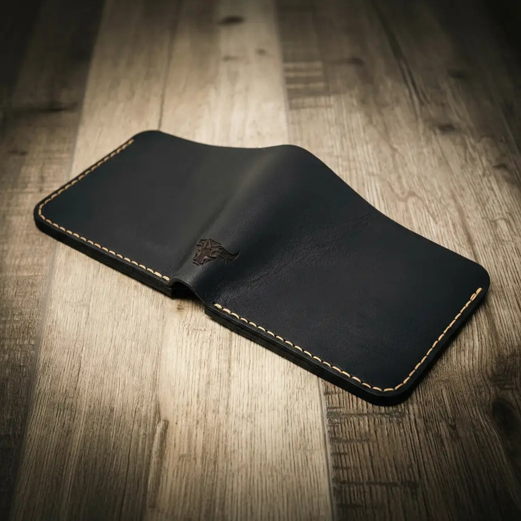 Big Bend bifold full-grain leather wallet, view 15
