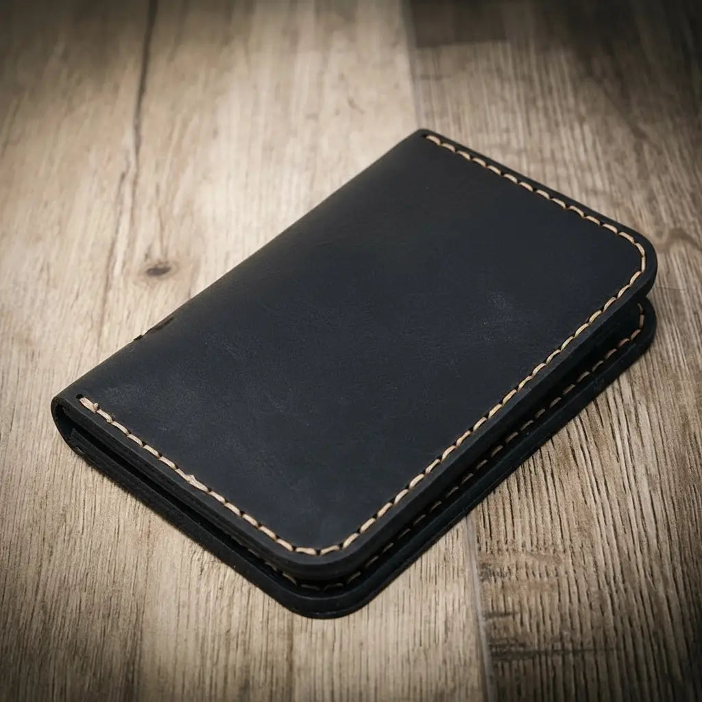 Tyler vertical leather wallet, view 11