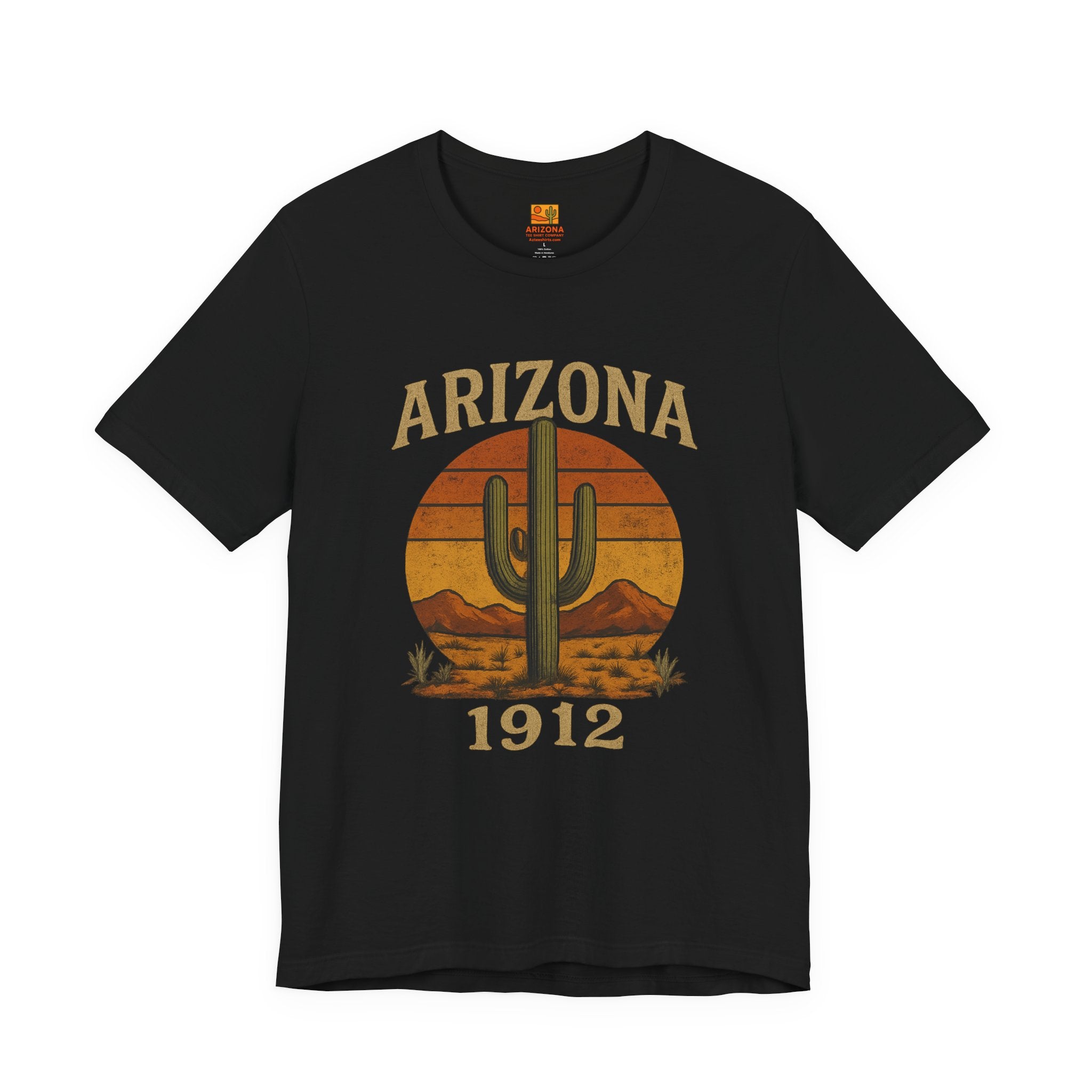 Arizona 1912 Cactus T-Shirt — front view 2