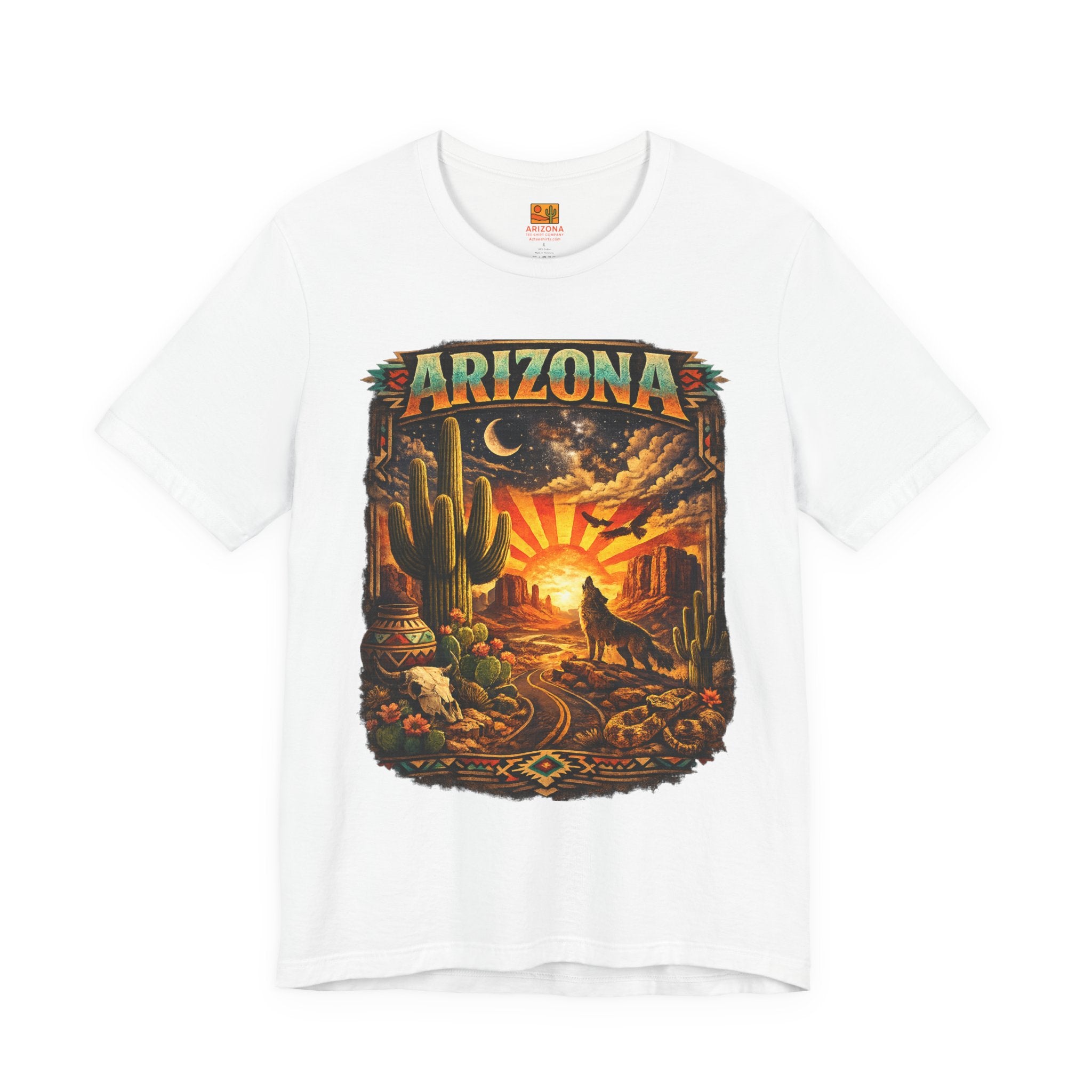 Arizona Desert Sunset T-Shirt — detail view 2