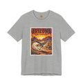 Arizona Fast Country Tee — Vintage Roadrunner Desert Graphic T-Shirt — side view