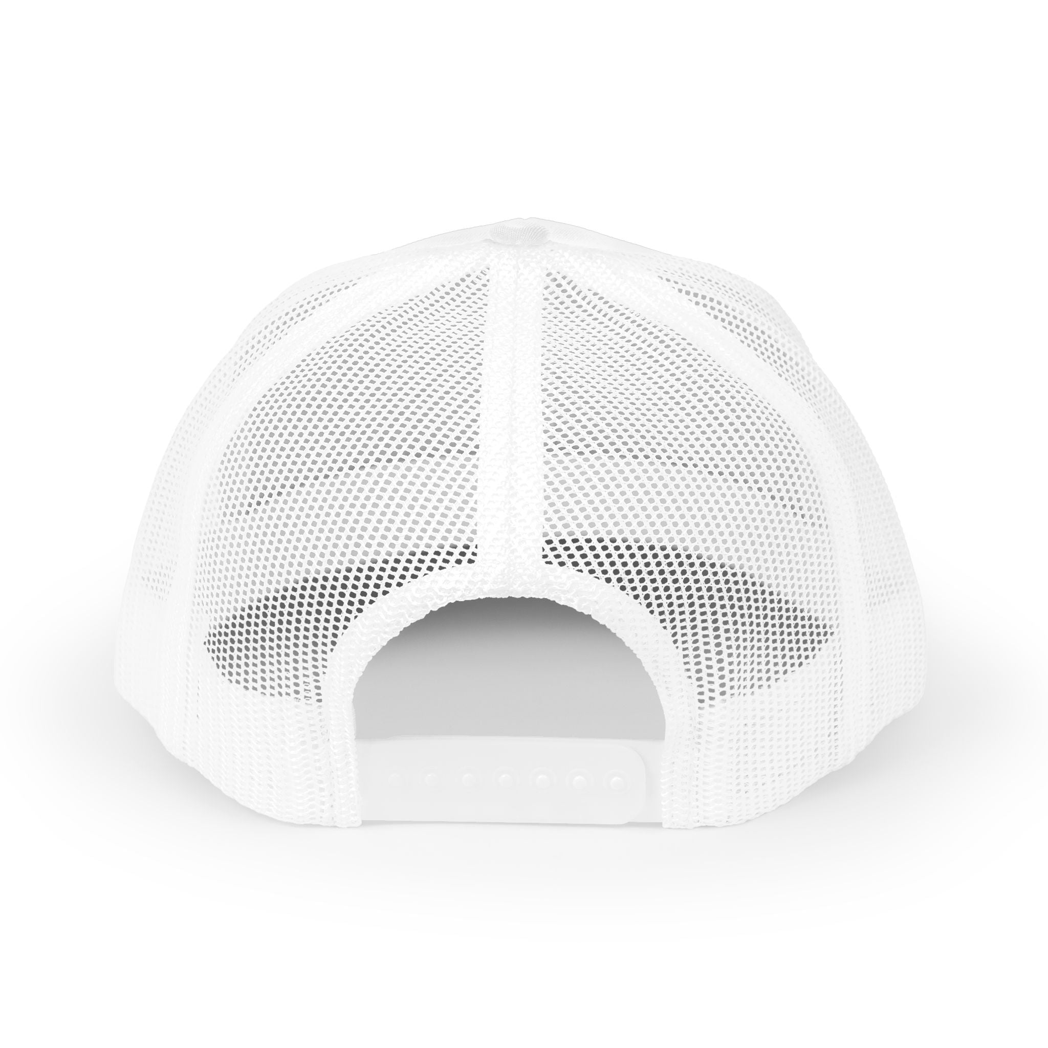 Arizona Retro Trucker Hat — Vintage Cactus Logo Cap — angle view
