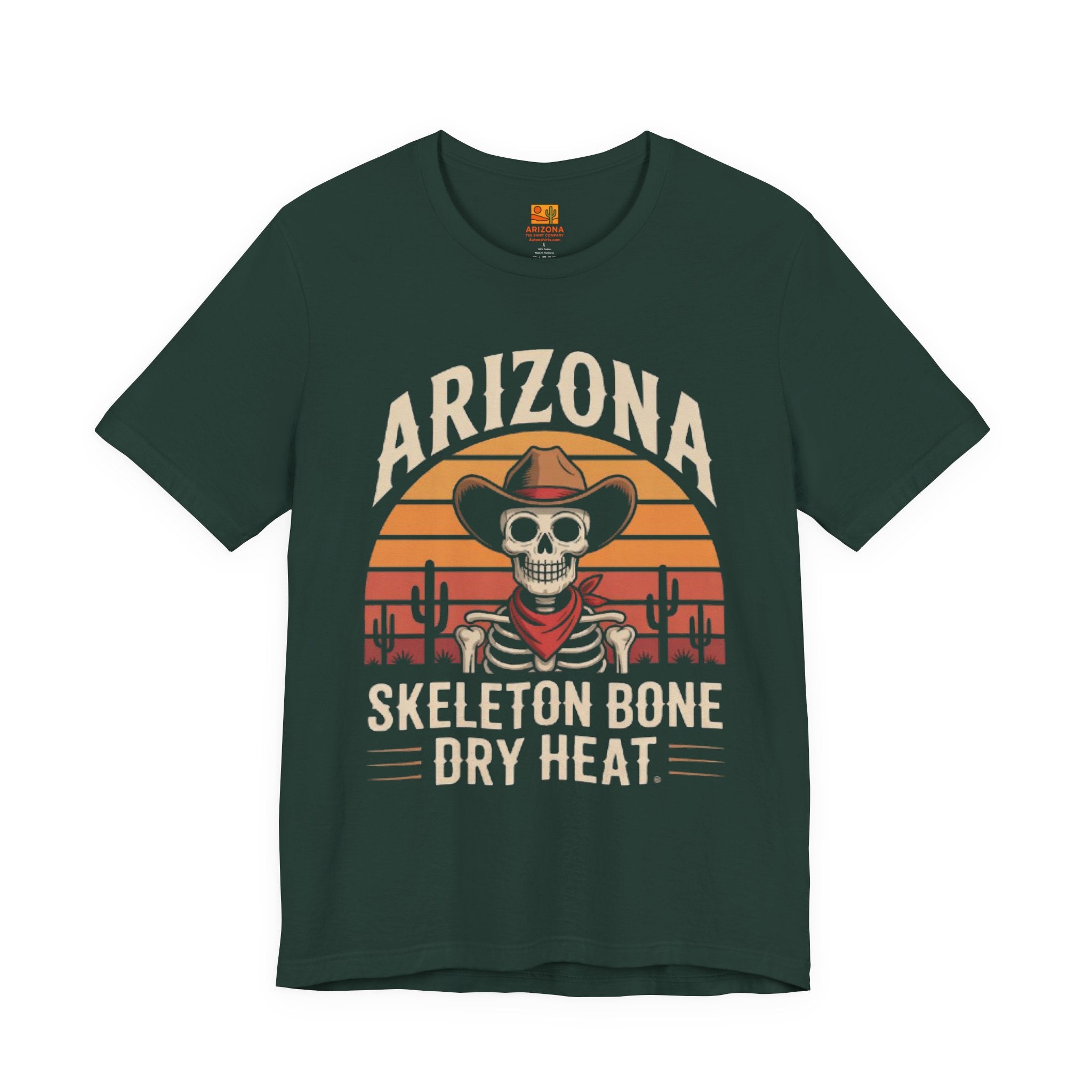 "Skeleton Bone Dry Heat" — back view 2