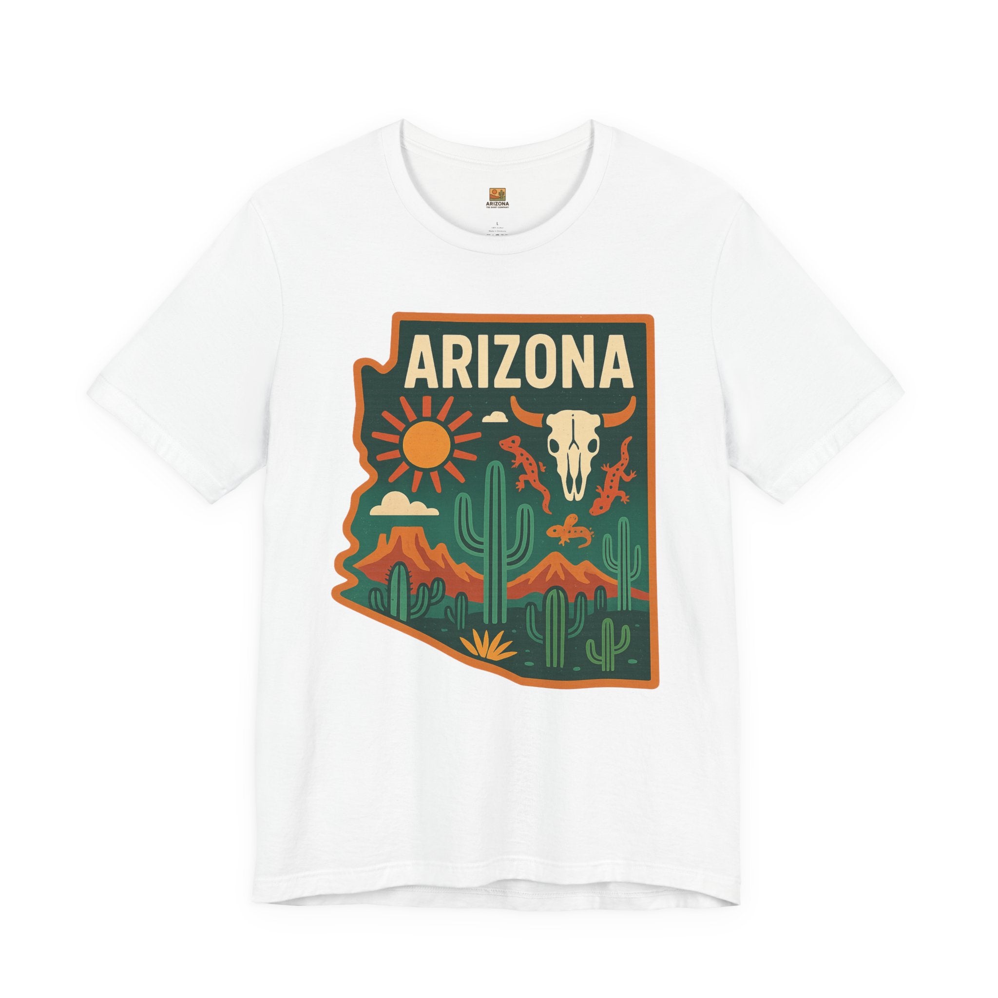 Cactus, Skull & Sunset T‑Shirt