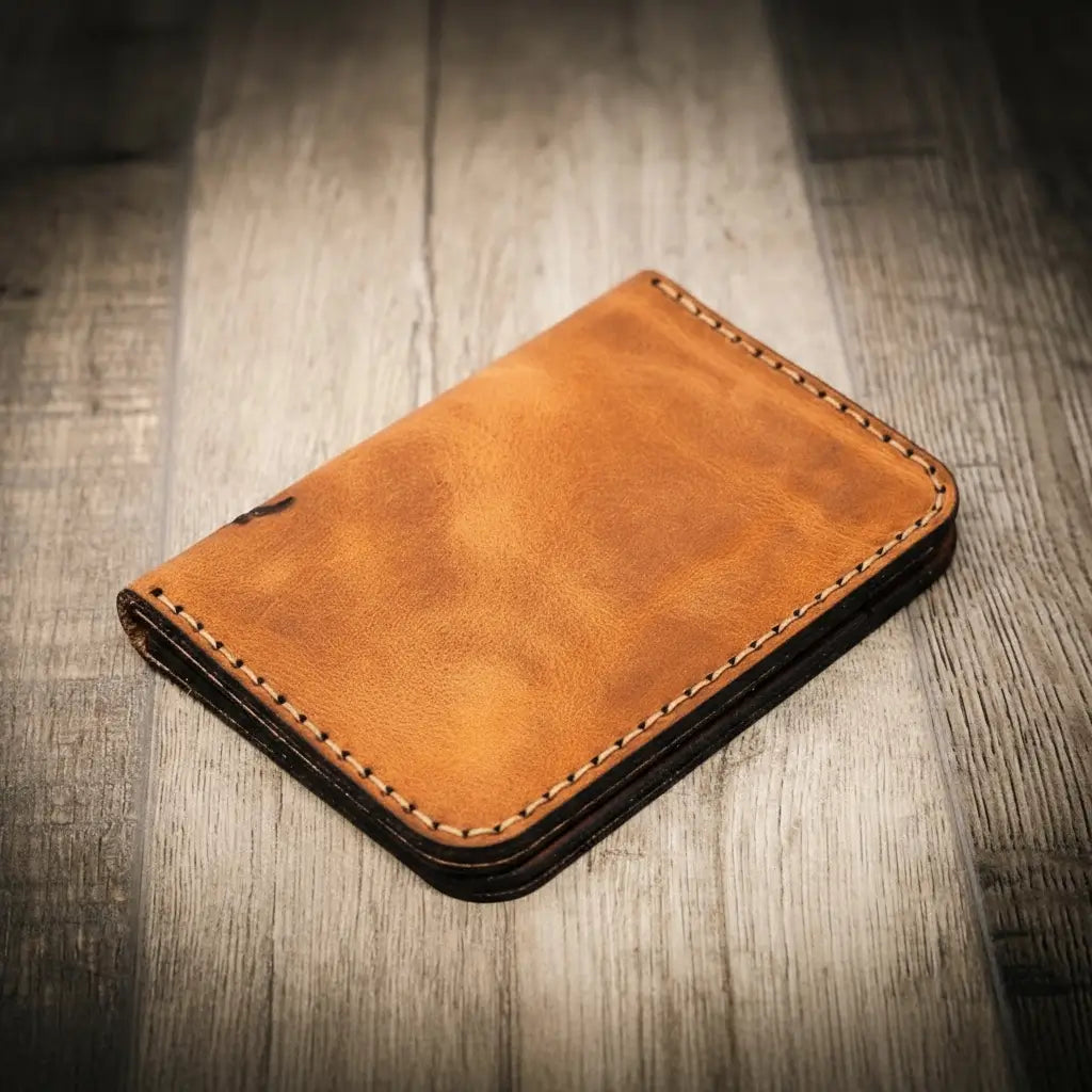 Tyler vertical leather wallet, view 8