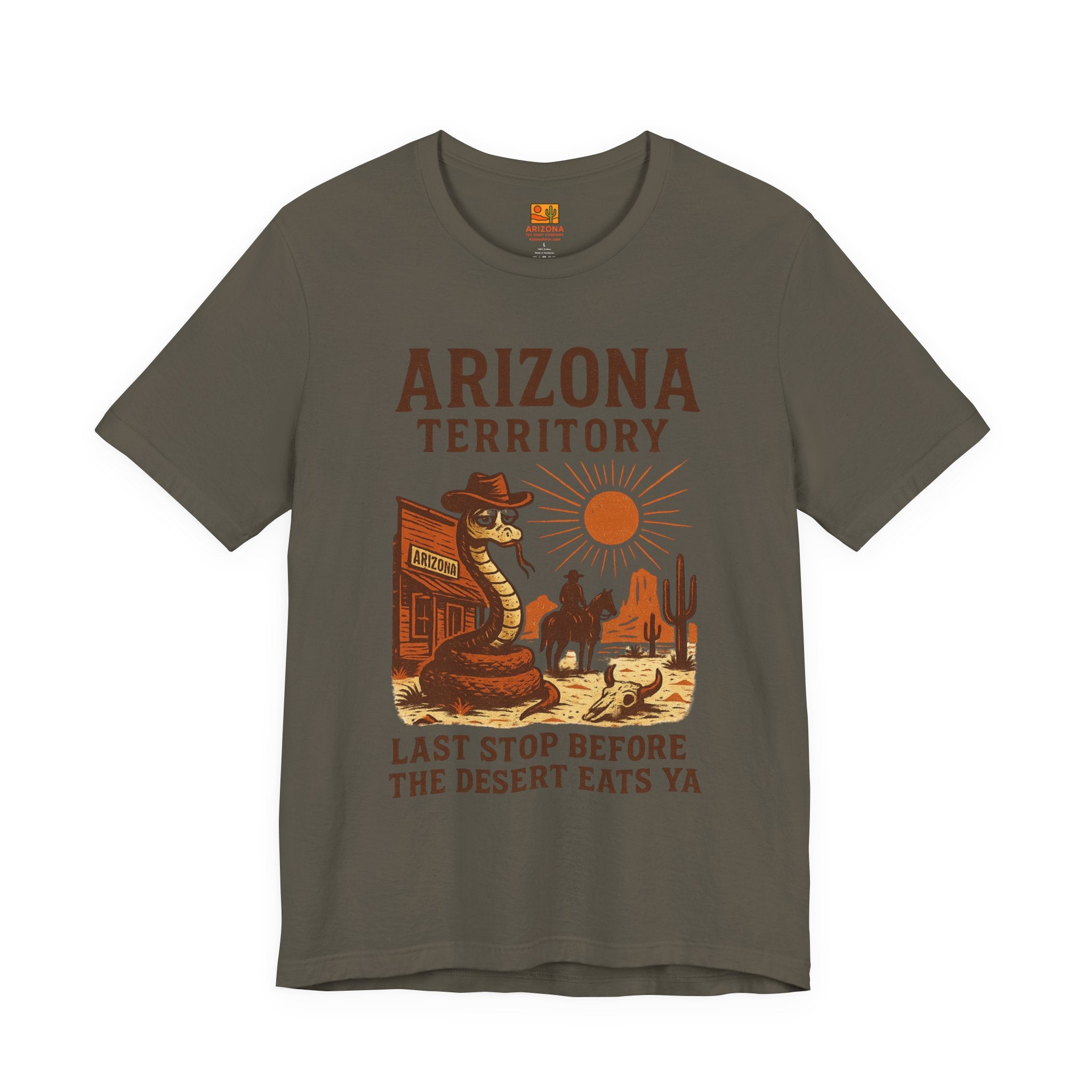 “Last Stop Before the Desert Eats Ya” — back view 2