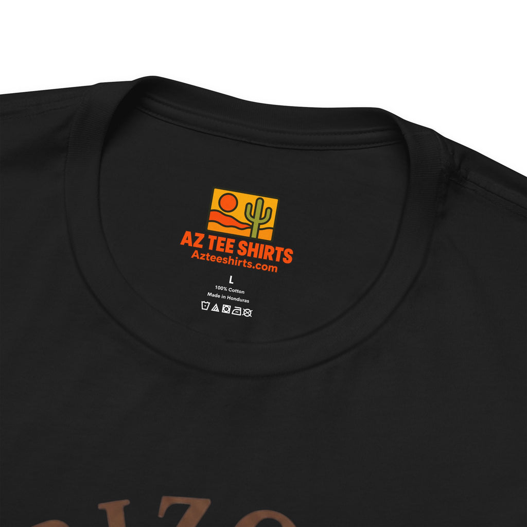 Arizona Desert Graphic Tee — 'Arizona Est. 1912' Cactus Sunset T-Shirt — lifestyle view
