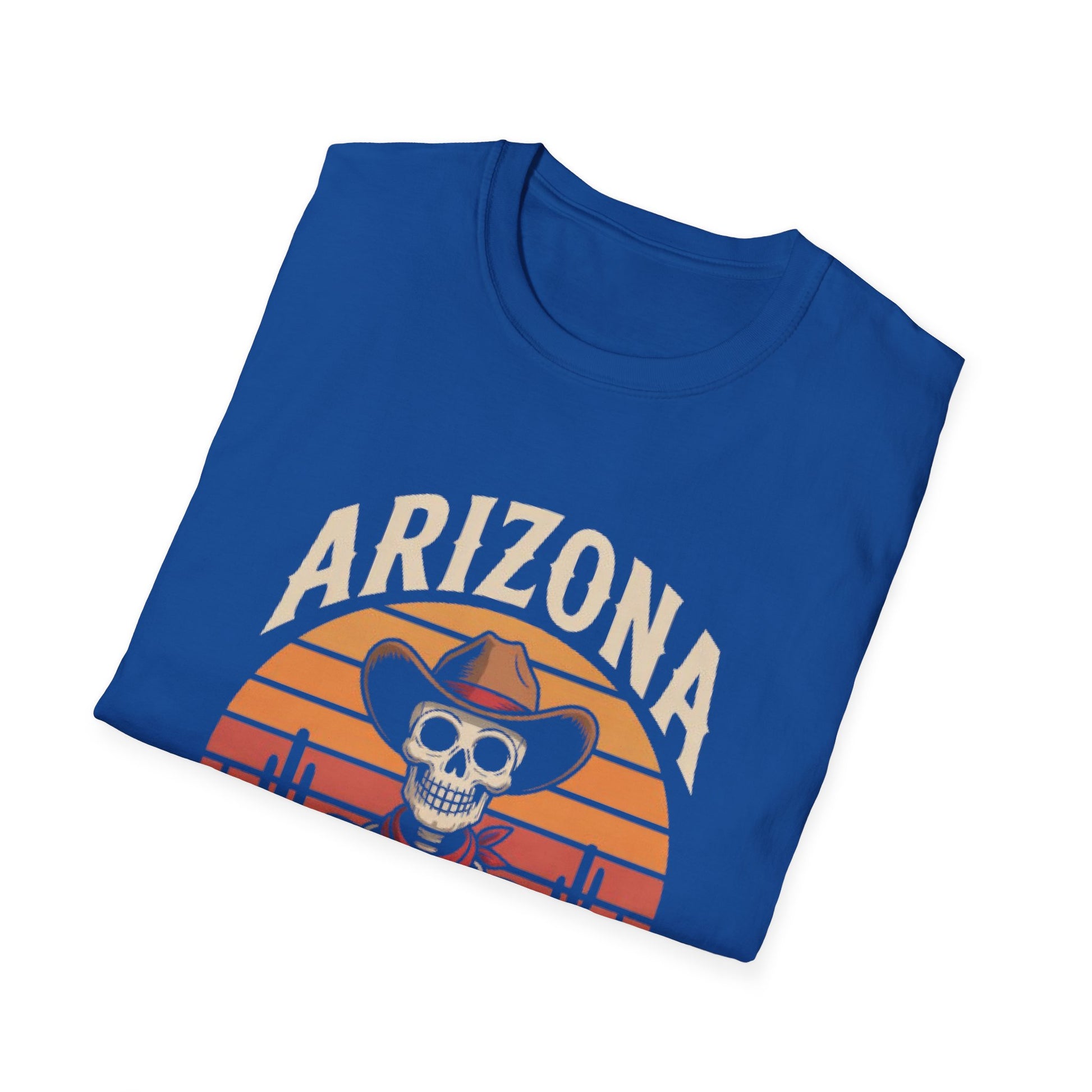Arizona Skeleton Bone T-Shirt, Halloween Shirt, Vintage Graphic Tee, Unisex Casual Wear, Perfect for Gifting