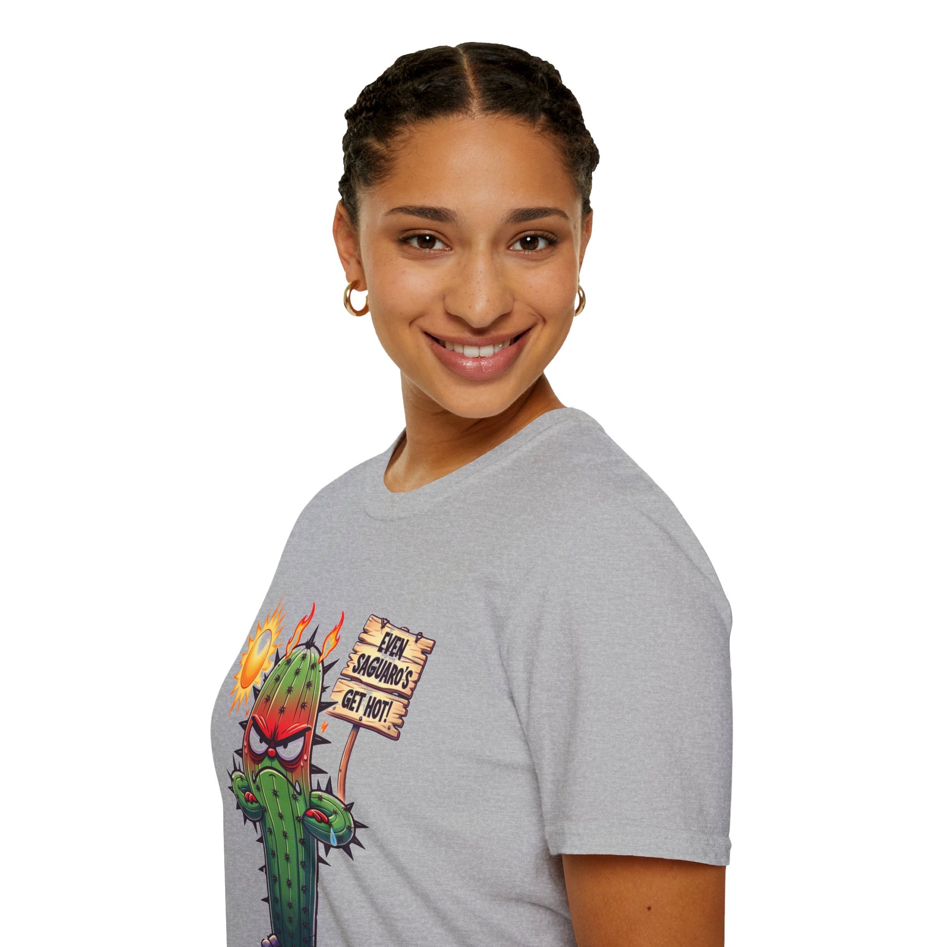 'Even Saguaro's Get Hot' Unisex Tee