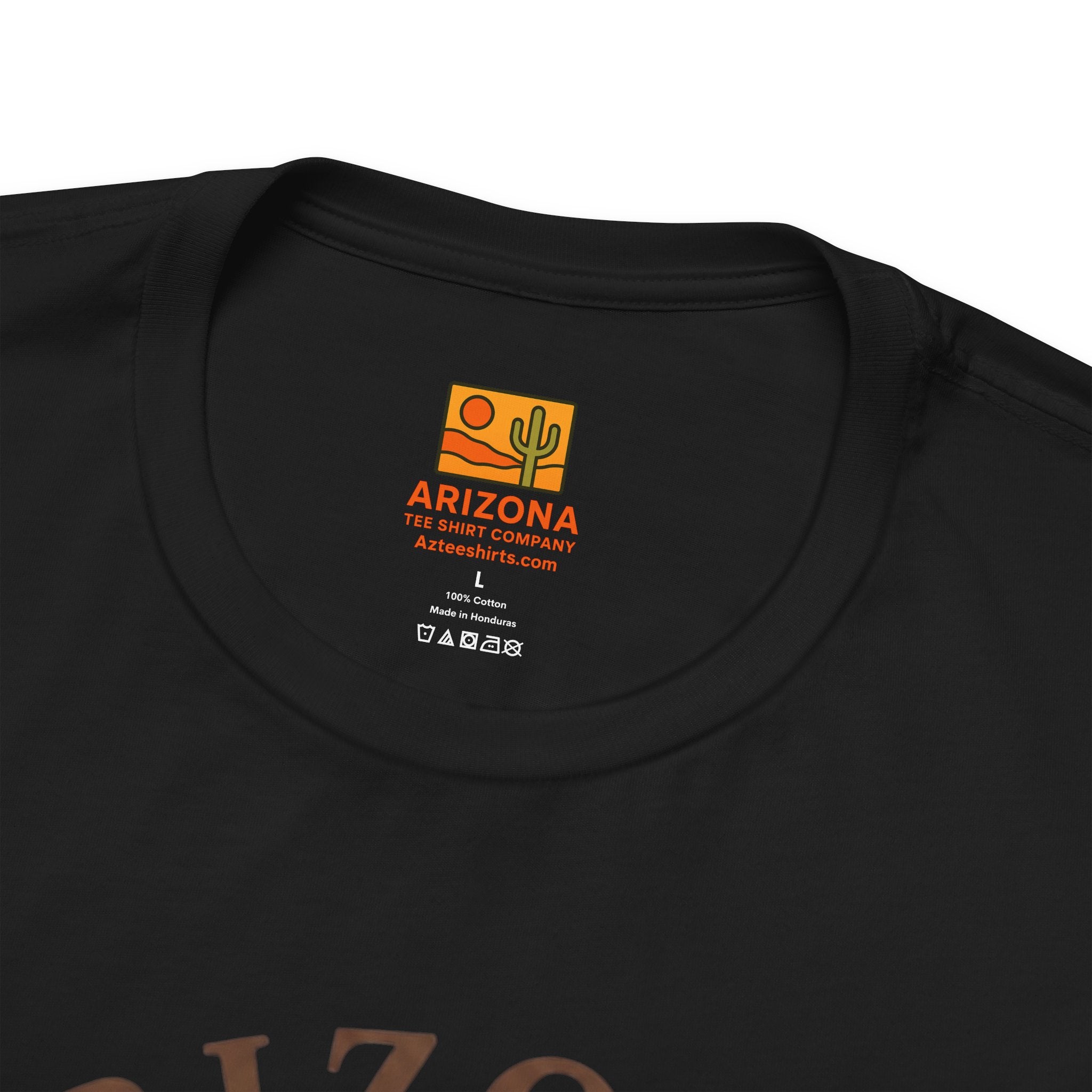 Arizona Desert Graphic Tee — 'Arizona Est. 1912' Cactus Sunset T-Shirt — lifestyle view