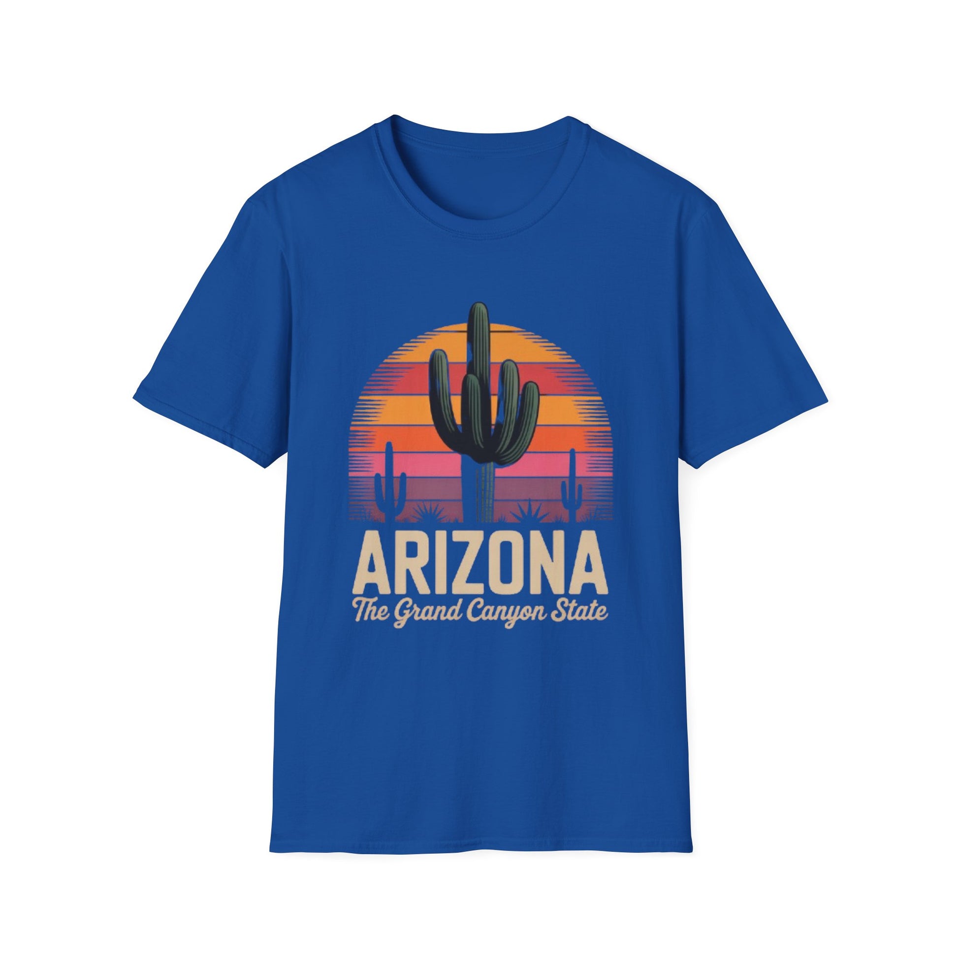 Arizona Cactus Graphic Tee, Unisex Softstyle T-Shirt for Travel Lovers, Gift for Nature Enthusiasts, Spring/Summer Essential, Arizona [...]