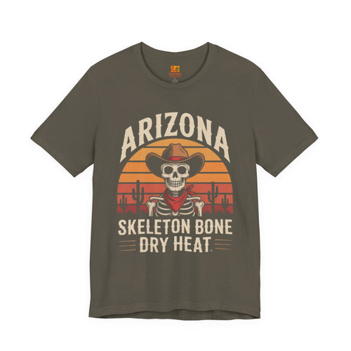 "Skeleton Bone Dry Heat" — back view