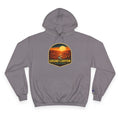 Arizona Desert Hoodie — Grand Canyon Sunset Badge Pullover