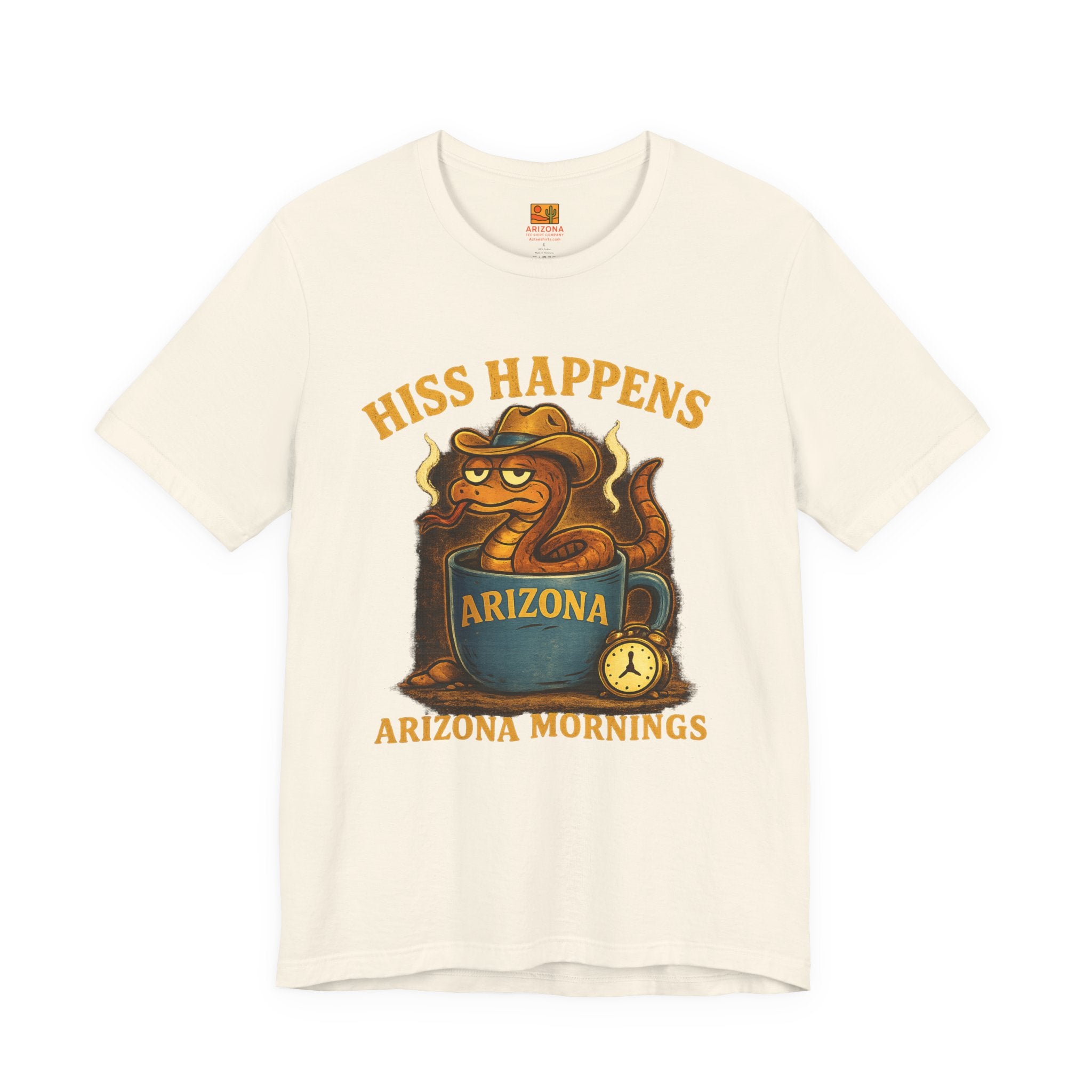 Hiss Happens Arizona Mornings T-Shirt — detail view 2