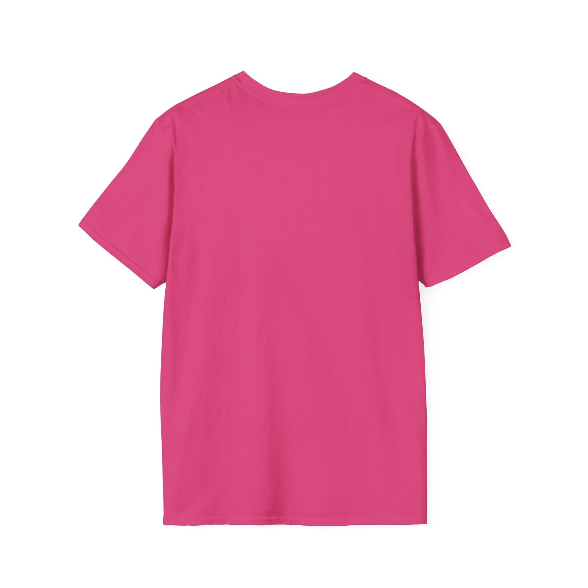 Back view of a vibrant pink Arizona Sun T-Shirt, perfect for summer and casual outings.