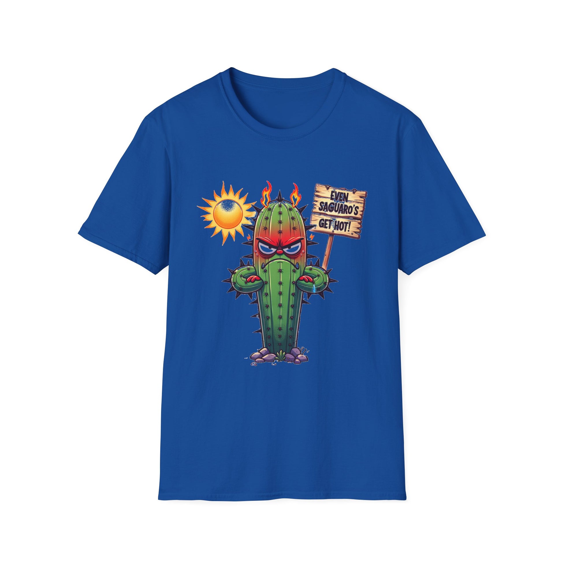 'Even Saguaro's Get Hot' Unisex Tee